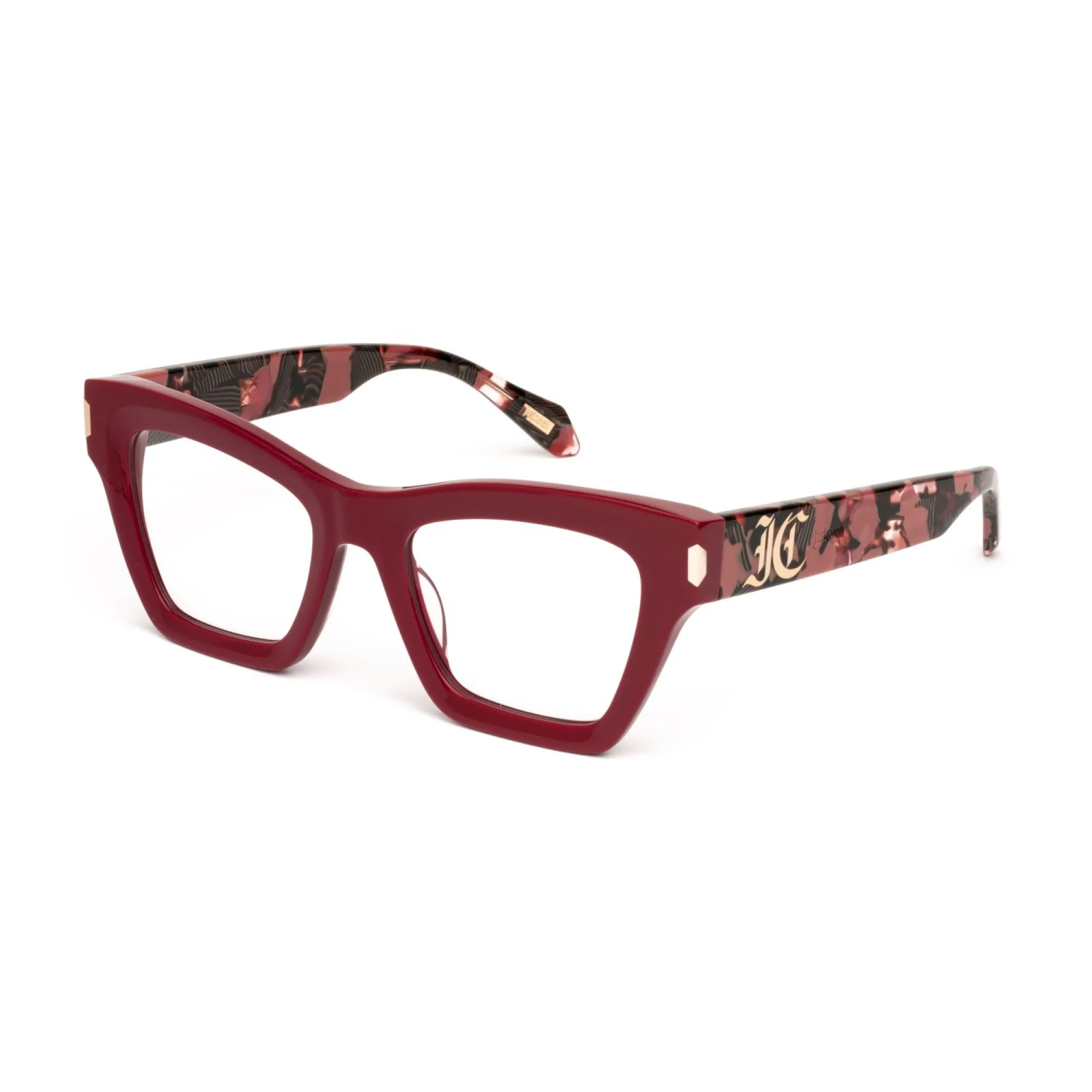   Just Cavalli VJC119V - 0U17 Rosso Ciliegia Lucido | Occhiale Da Vista Donna 