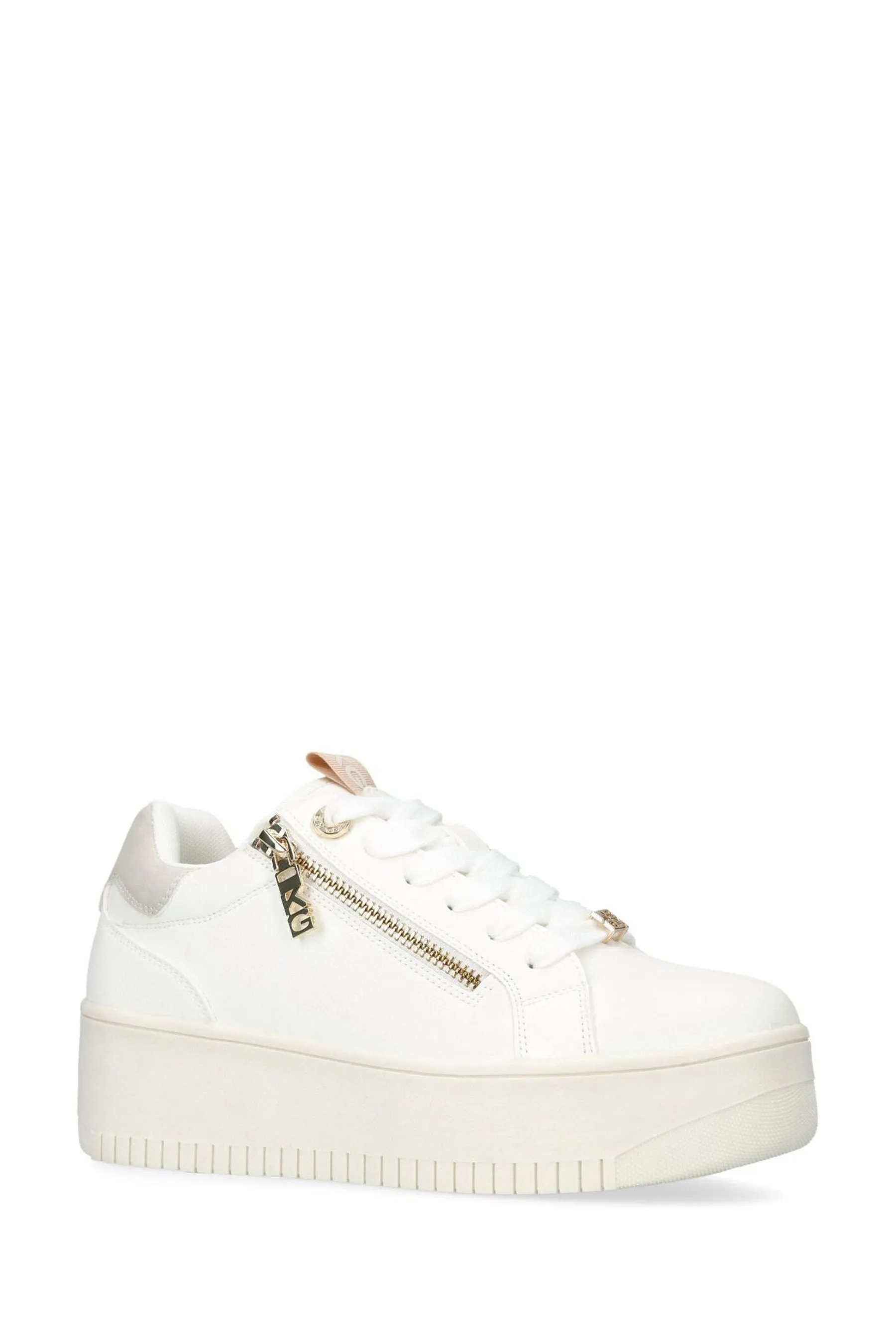 KG Kurt Geiger - Leslie - Scarpe da ginnastica con zip laterale    