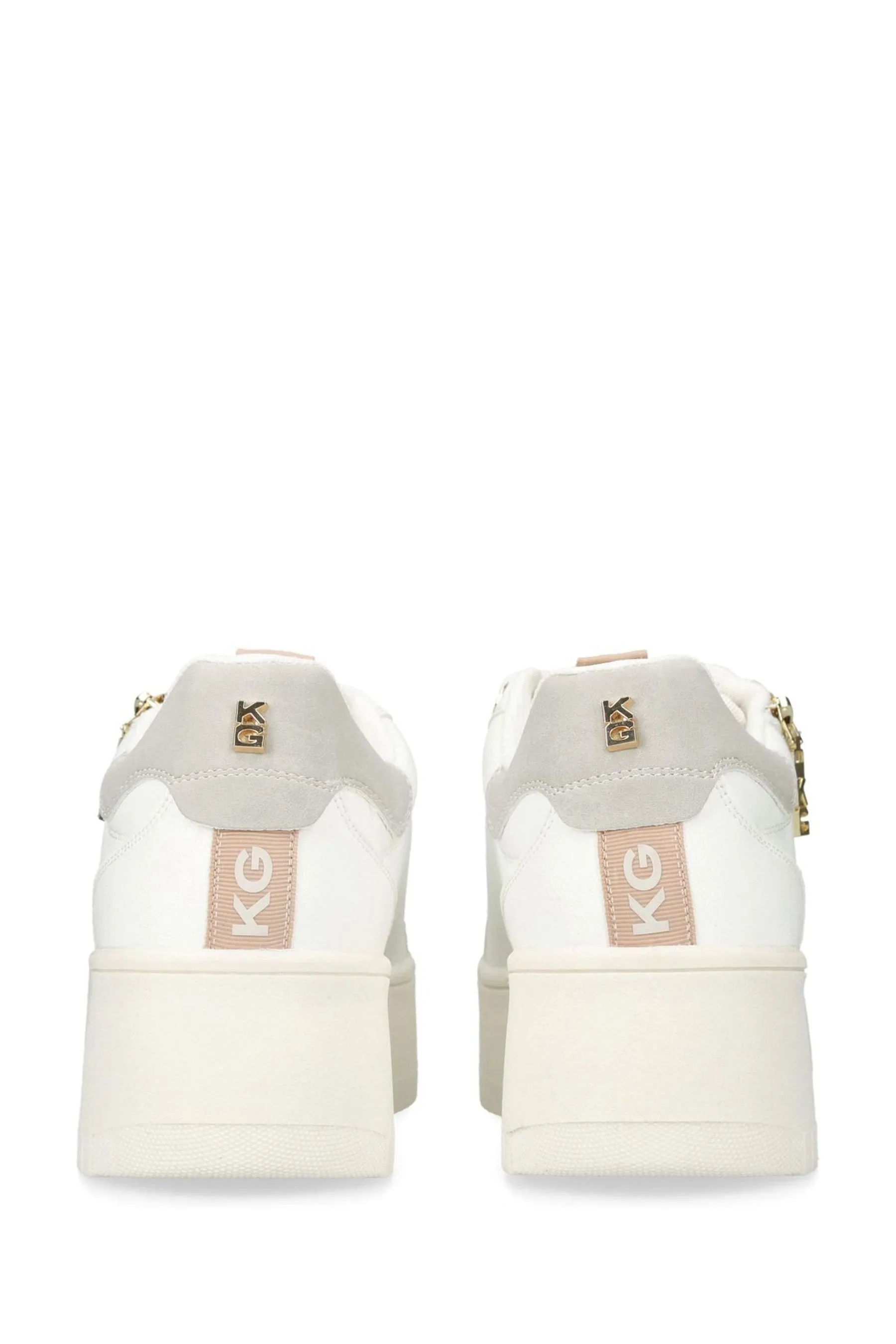 KG Kurt Geiger - Leslie - Scarpe da ginnastica con zip laterale    