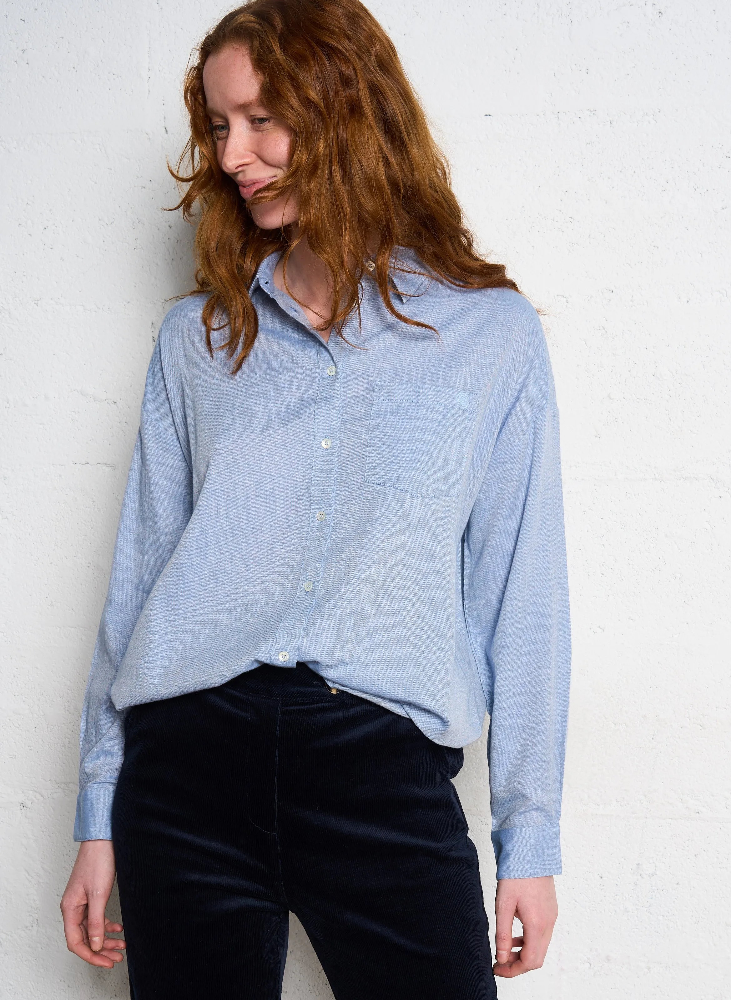  LA PETITE ETOILE   CORALIA - Camicia collo classico | Blu