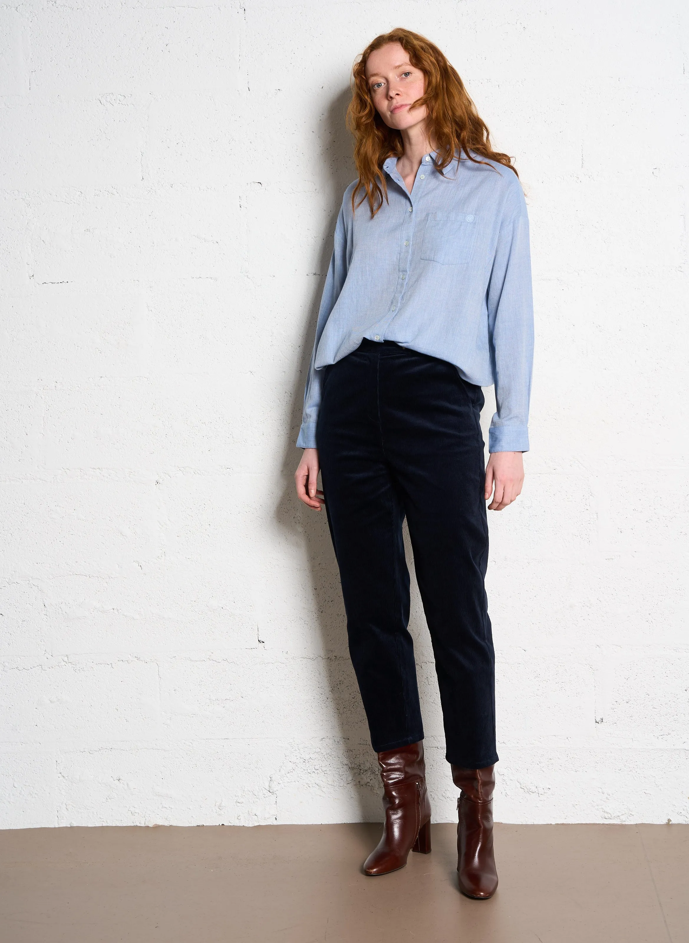  LA PETITE ETOILE   CORALIA - Camicia collo classico | Blu