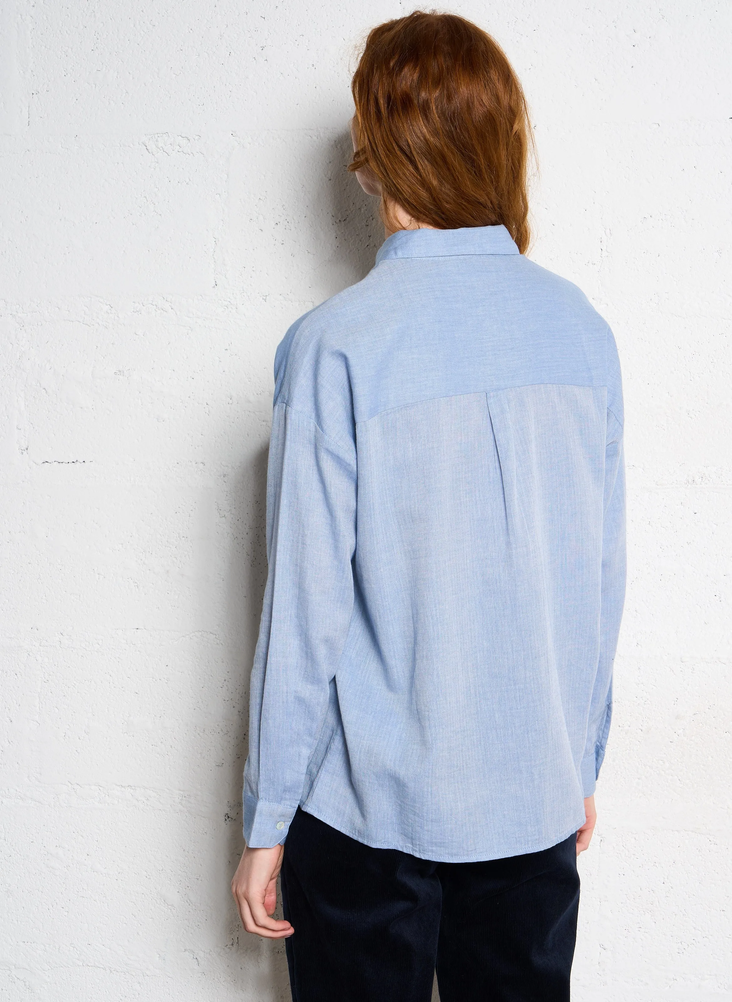 LA PETITE ETOILE   CORALIA - Camicia collo classico | Blu