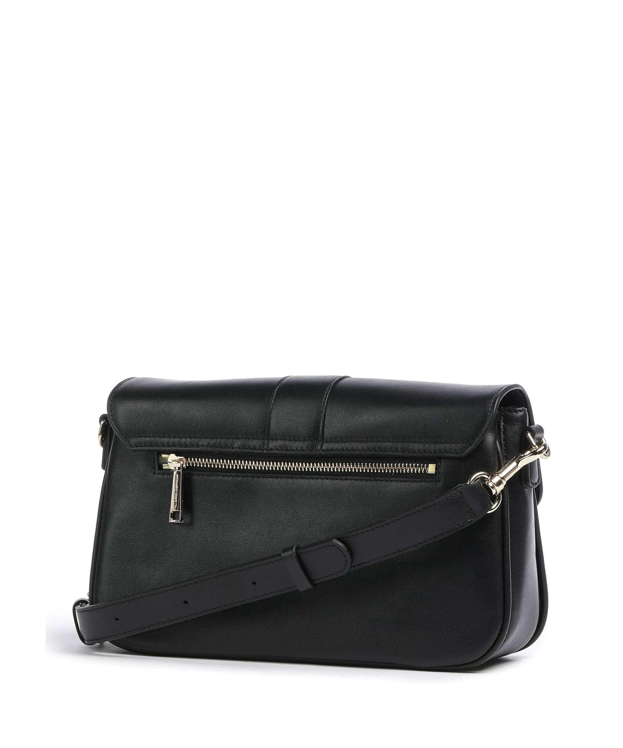  Lancaster Donna Fia Borsa a tracolla pelle di vacchetta finemente grana nero  