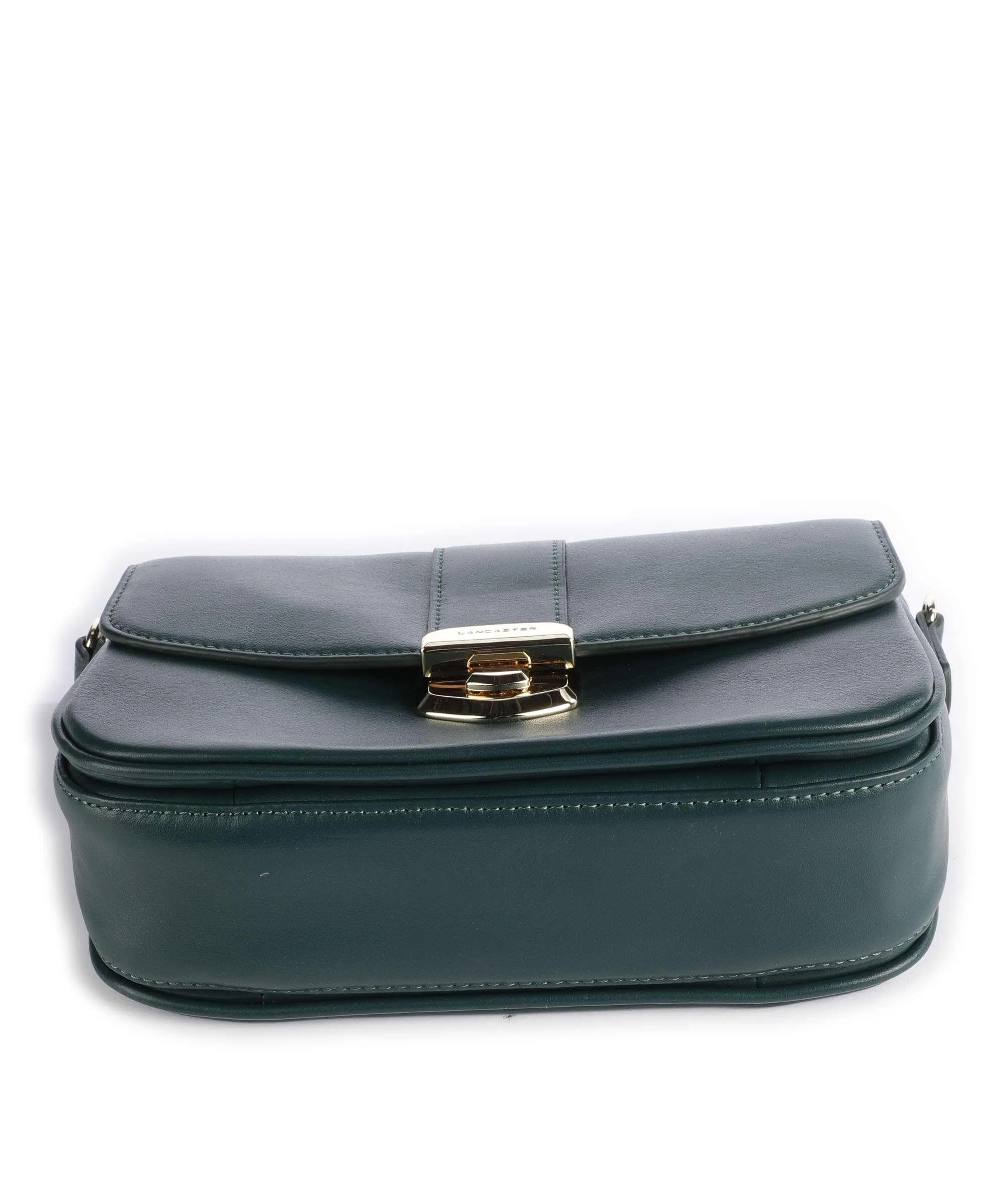  Lancaster Donna Fia Borsa a tracolla pelle di vacchetta finemente grana verde scuro  
