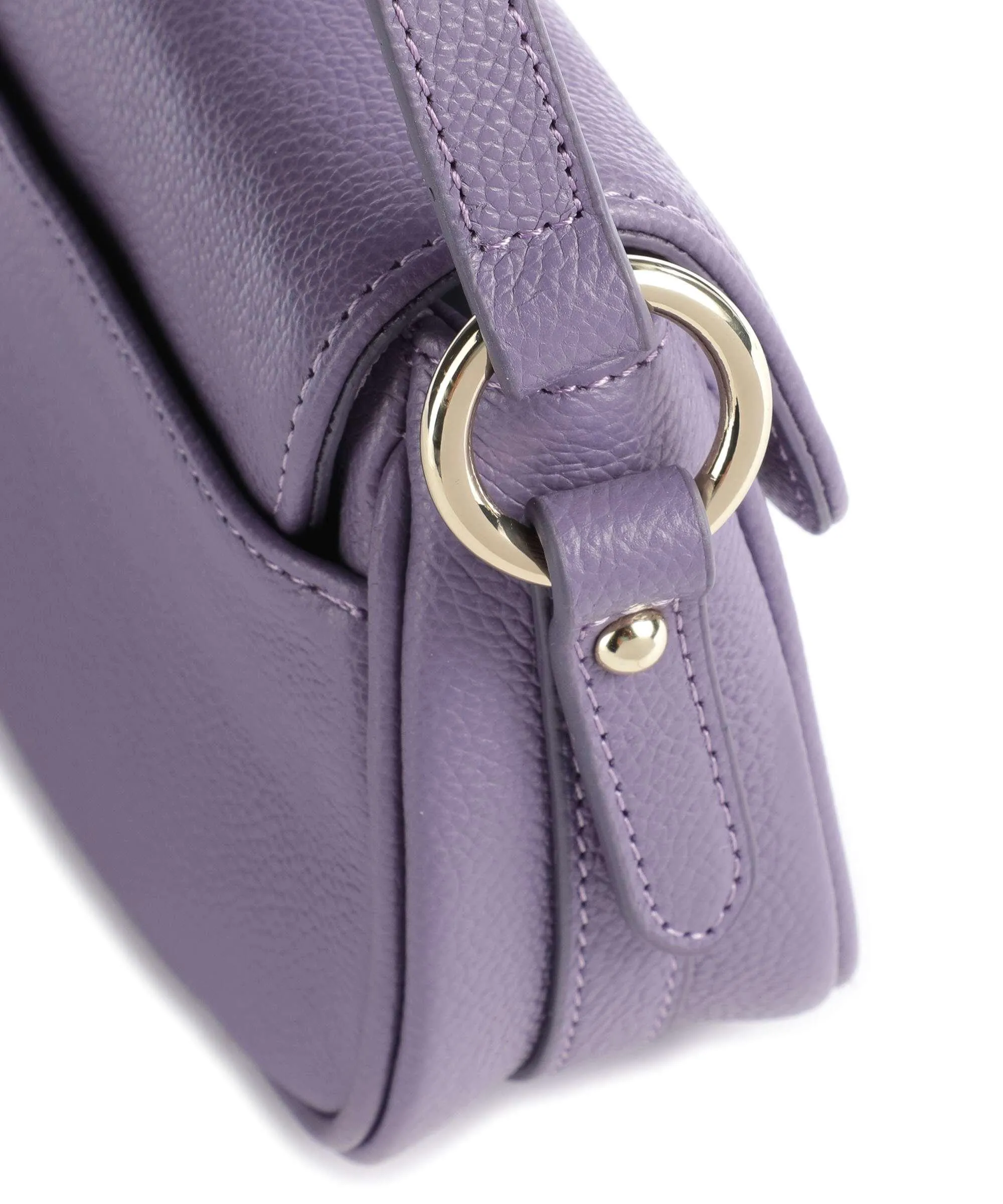  Lancaster Foulonné Milano Borsa a tracolla pelle di vacchetta grana viola  
