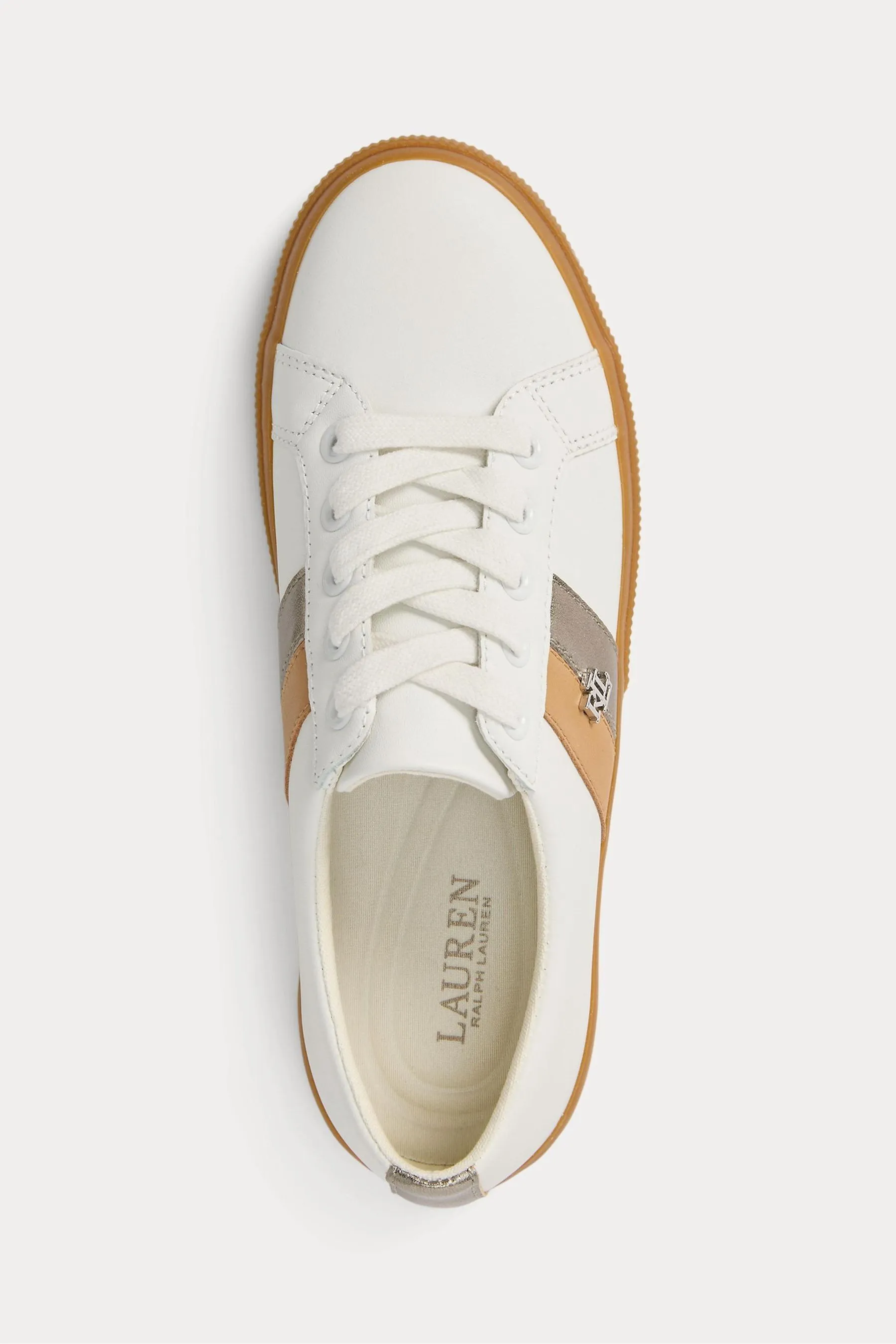 Lauren Ralph Lauren Janson Scarpe da ginnastica in pelle    