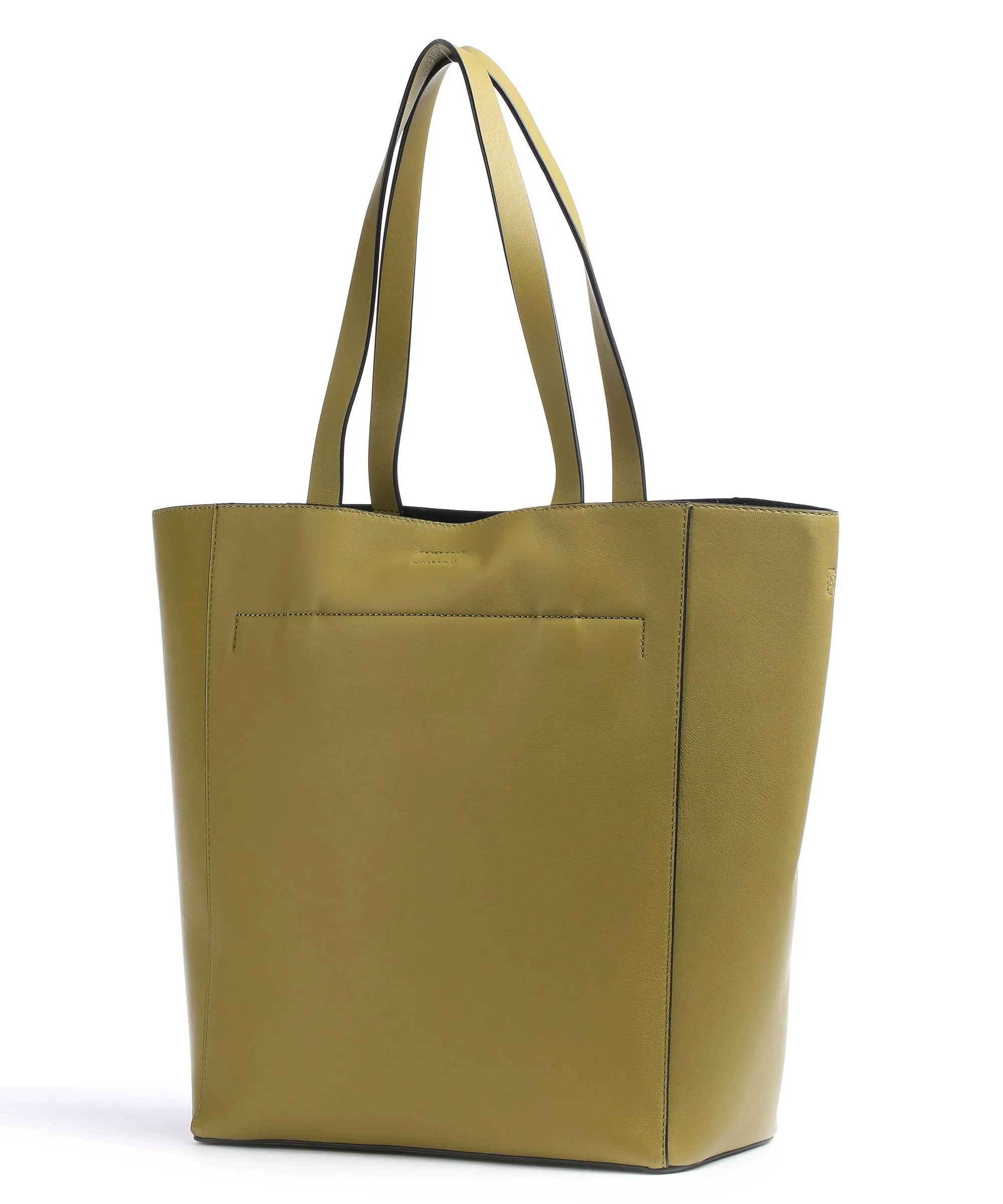  Liebeskind Steph Sheep L Borsa shopper pelle a grana fine verde-oliva  