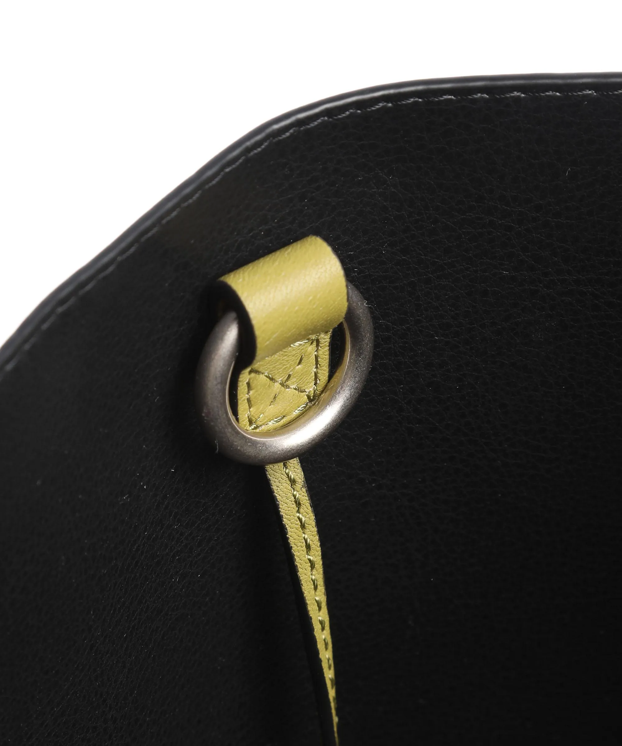  Liebeskind Steph Sheep L Borsa shopper pelle a grana fine verde-oliva  
