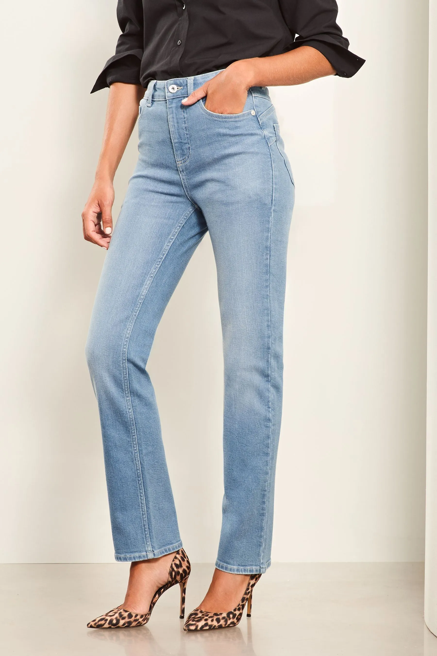Lipsy - Jeans dritta a vita alta    
