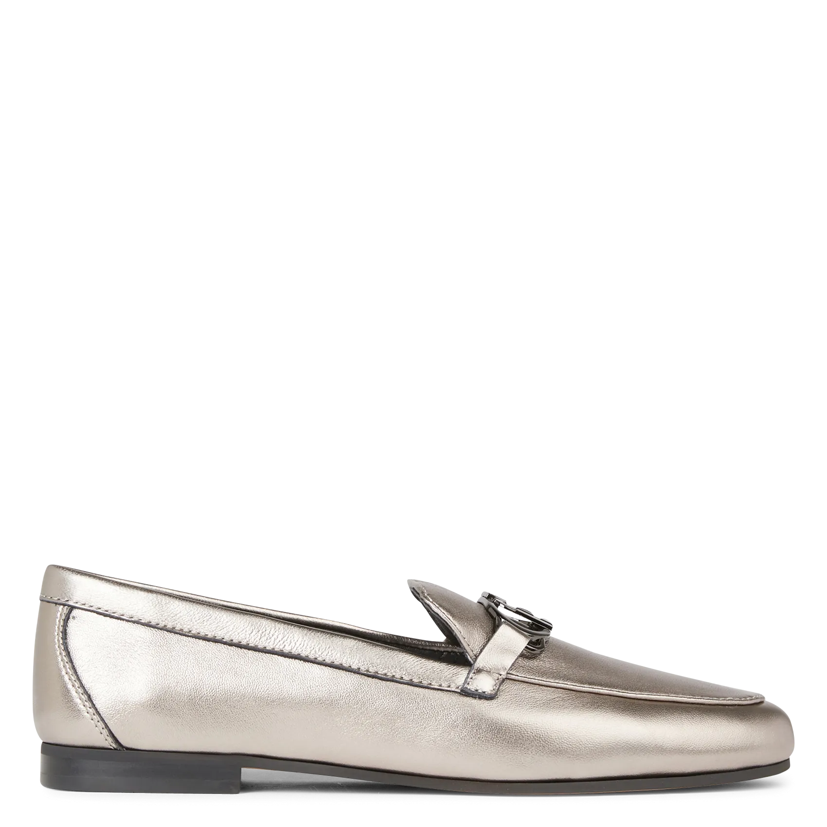  LIU JO   EMEL 01 - Mocassini in pelle effetto crackle metallizzata | Argento 