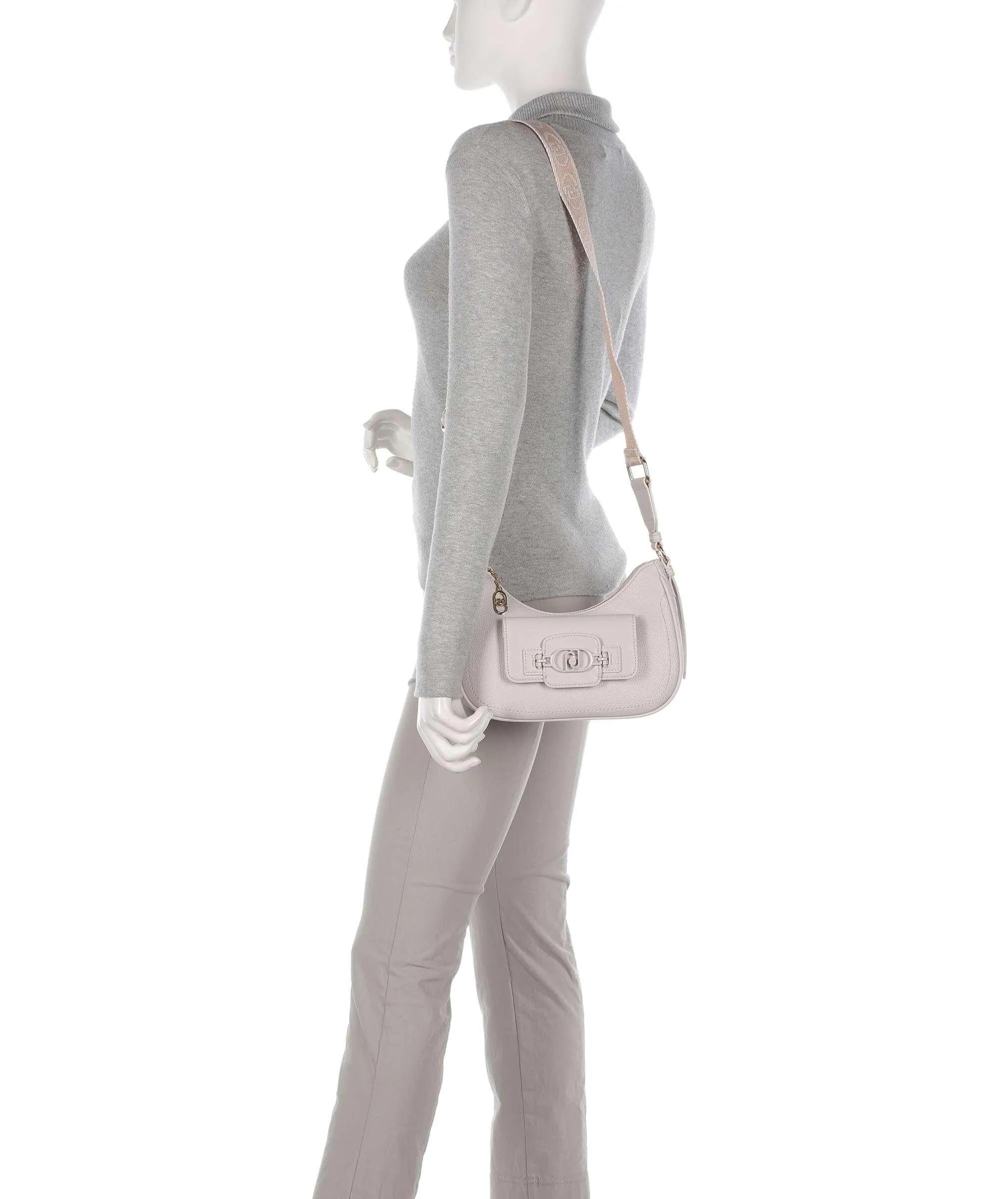 Liu Jo Pakuna Borsa a tracolla pelle sintetica beige  