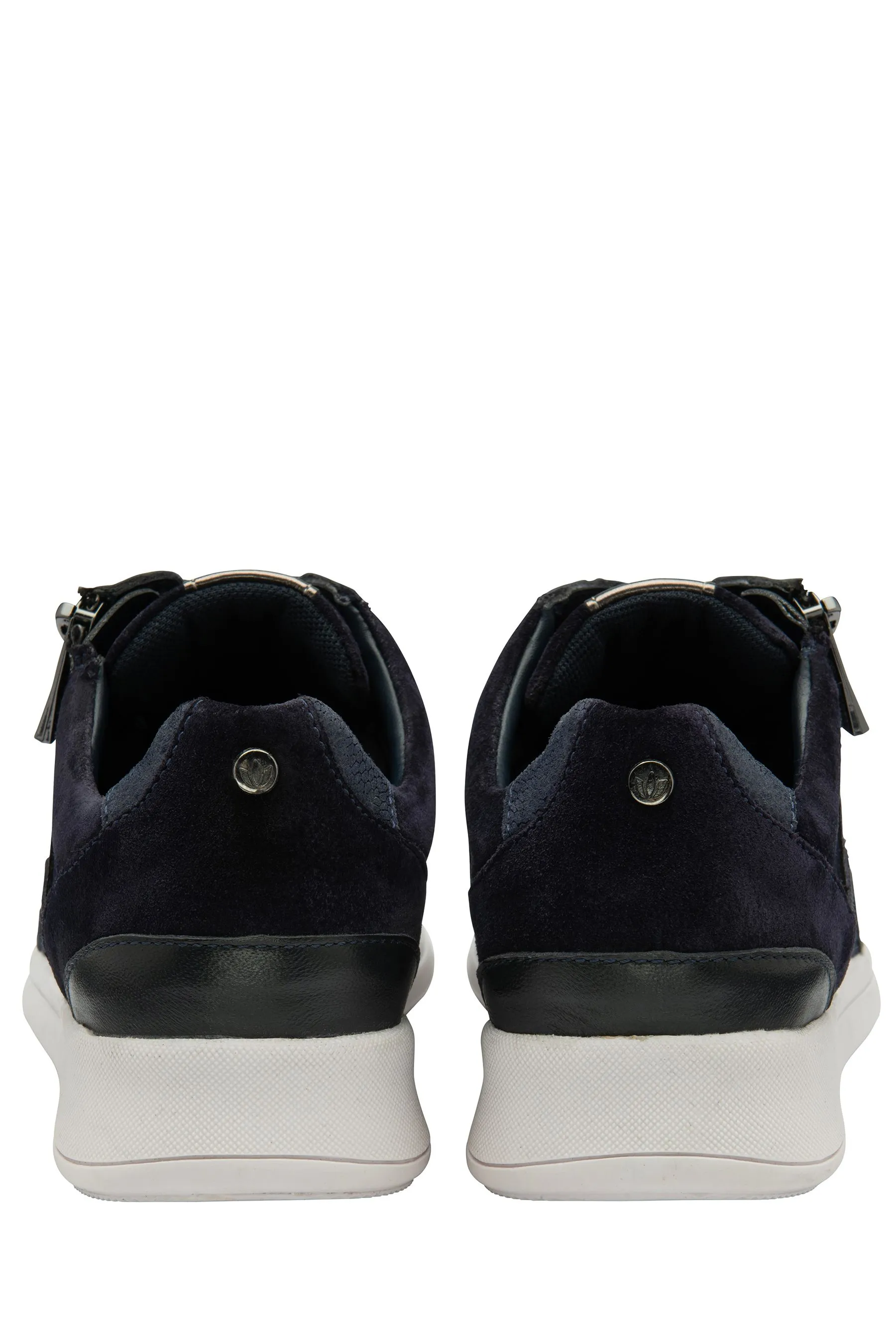 Lotus - Scarpe da ginnastica casual in pelle con zip    