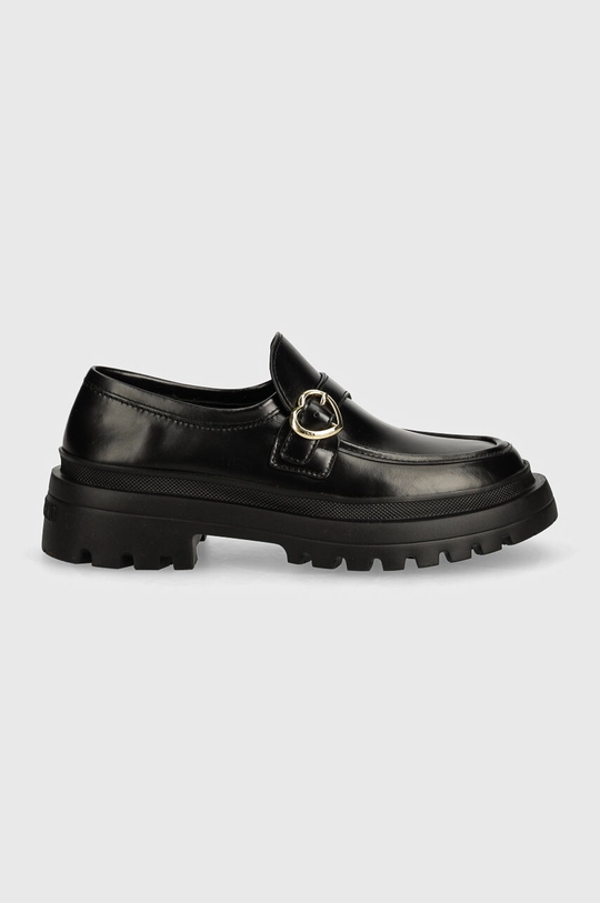 Love Moschino mocassini in pelle
