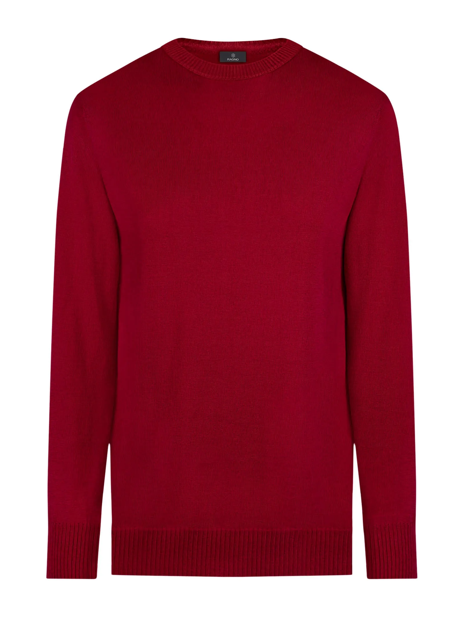 Maglia girocollo in Merino 2.0 - Tibetan Red