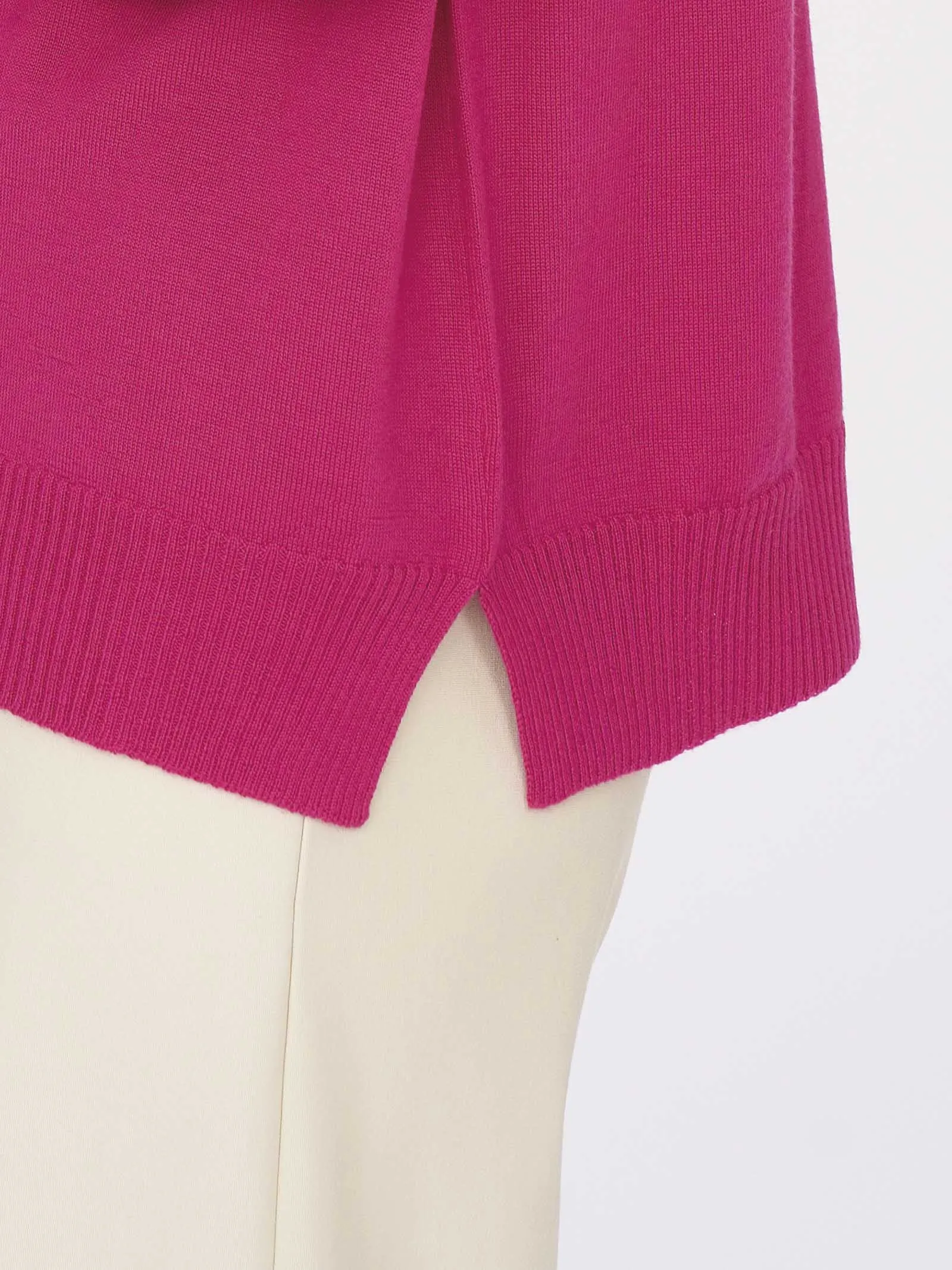 Maglia girocollo in Merino 2.0 - Tibetan Red