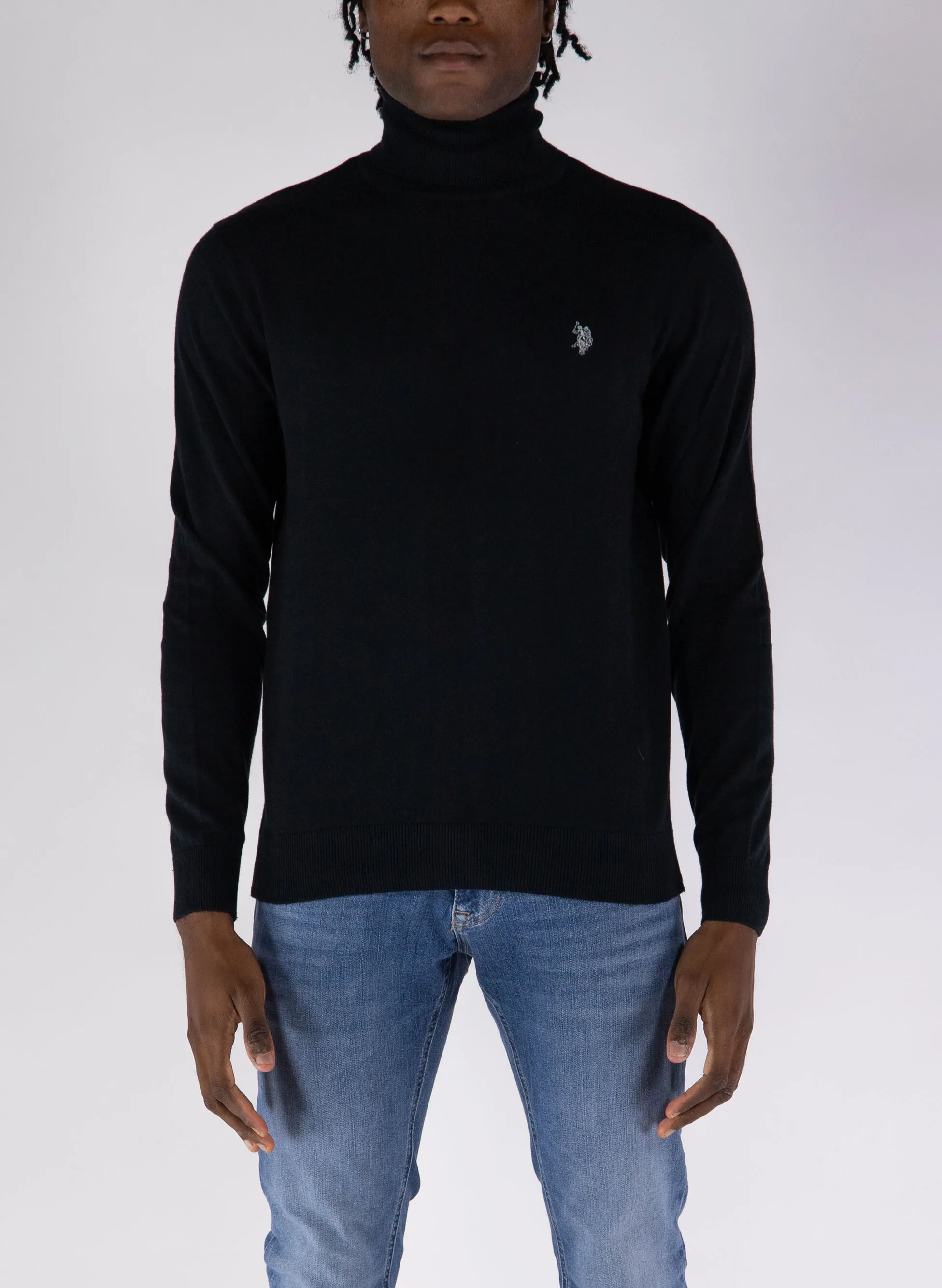 maglione a collo alto