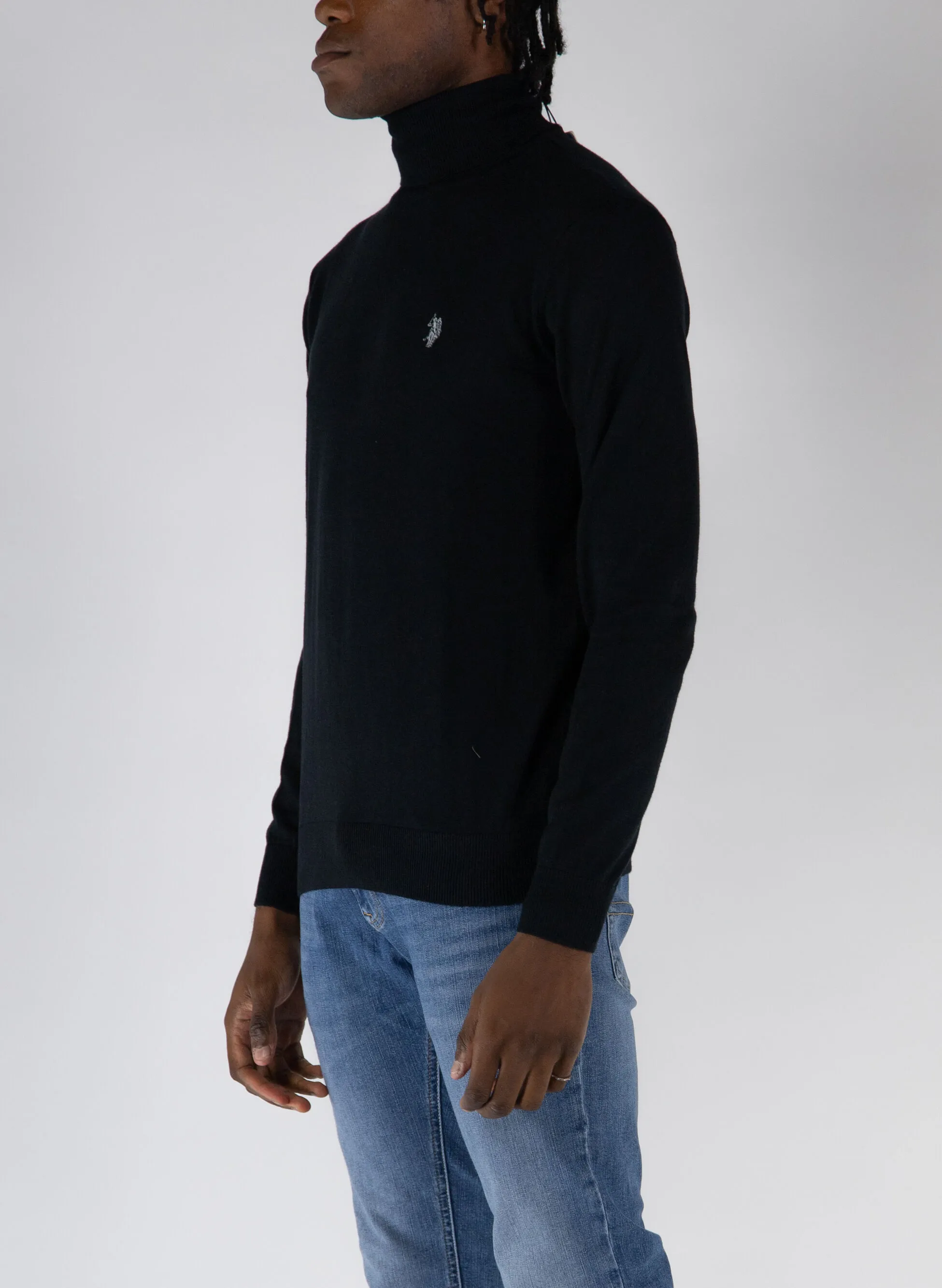 maglione a collo alto