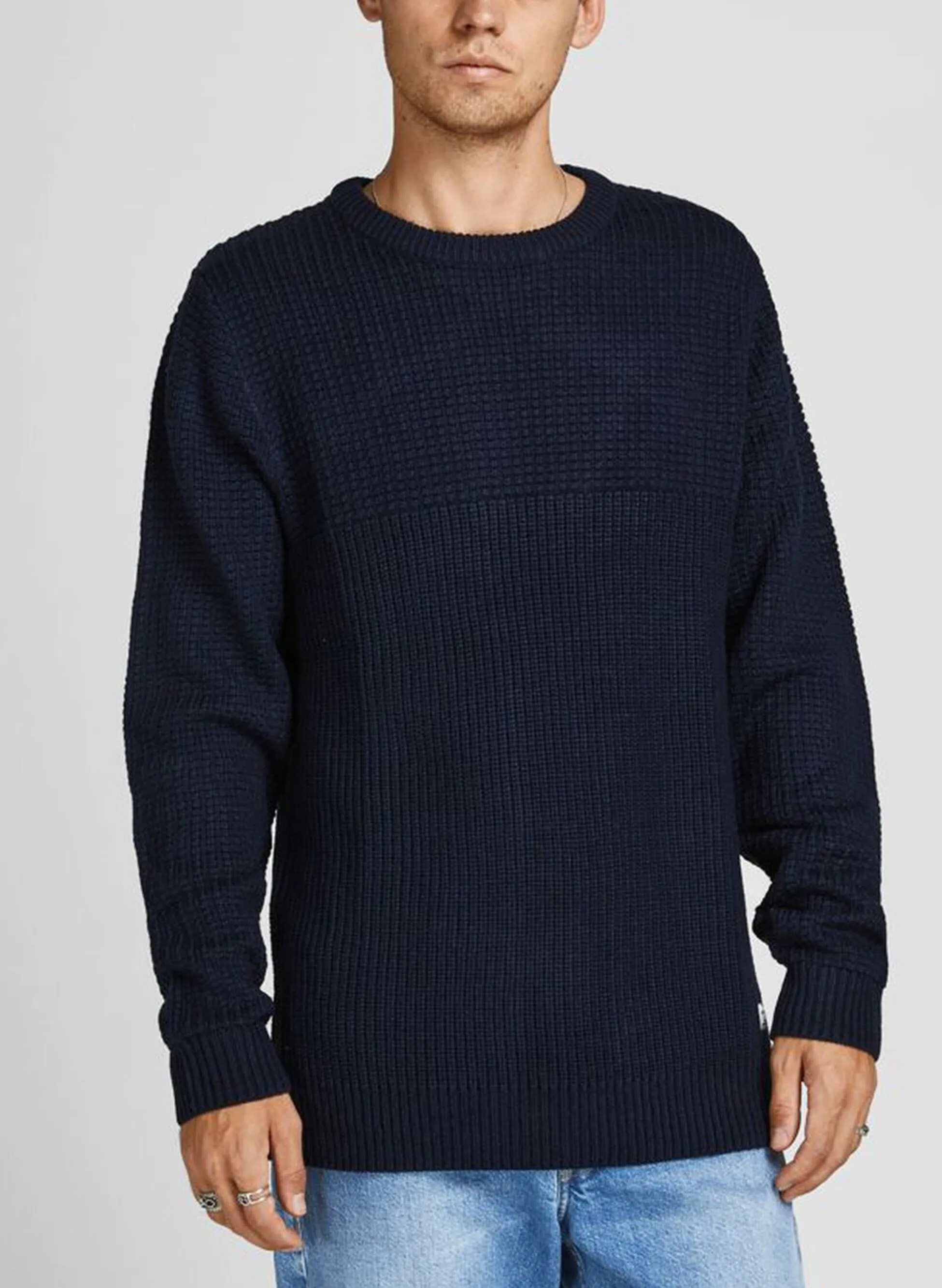 maglione brad girocollo lavorato
