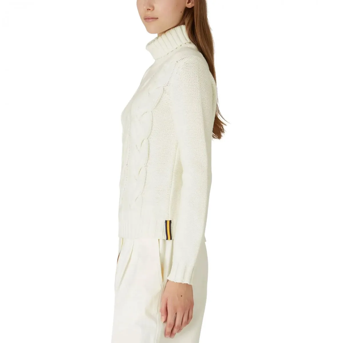 Maglione Clairie Braid White