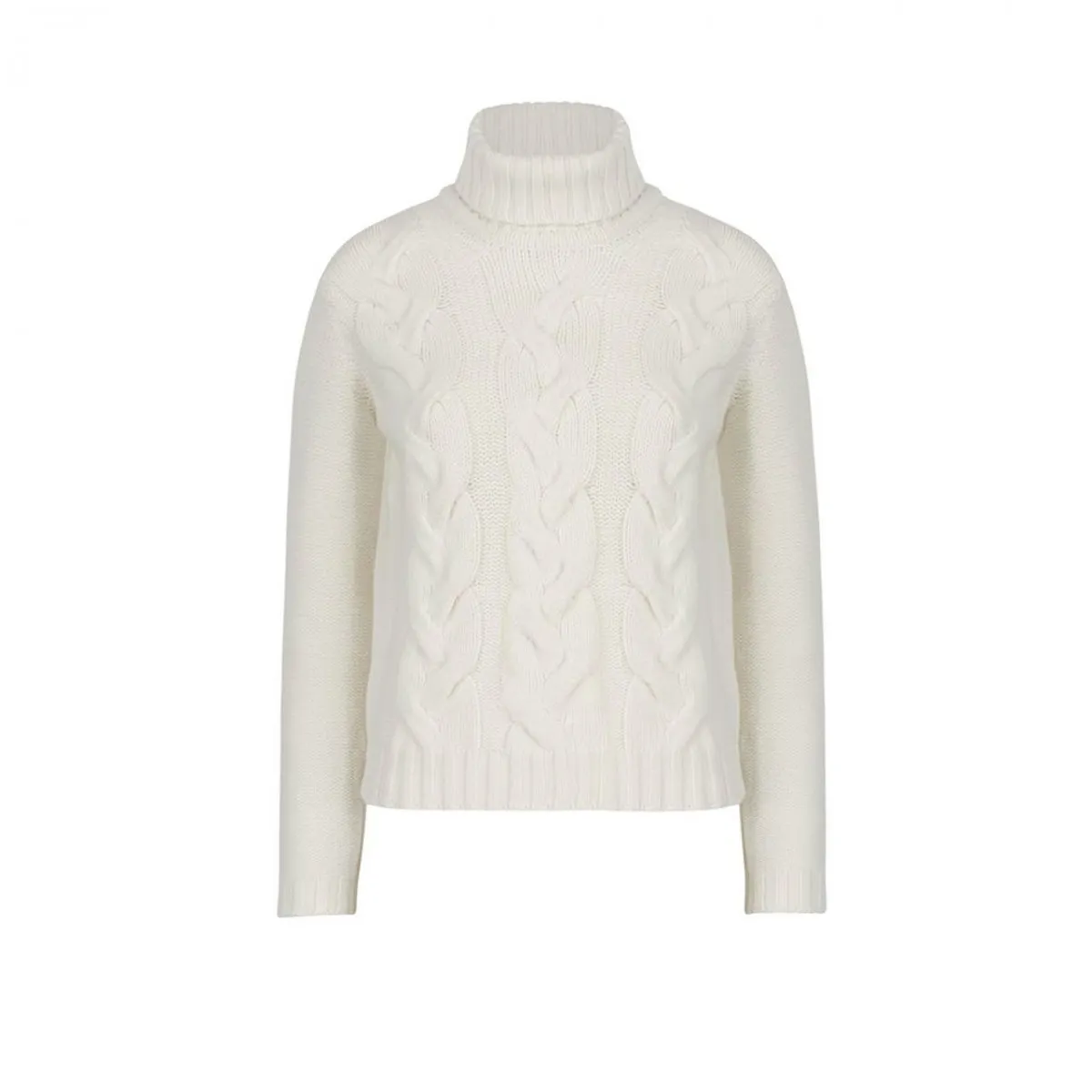 Maglione Clairie Braid White