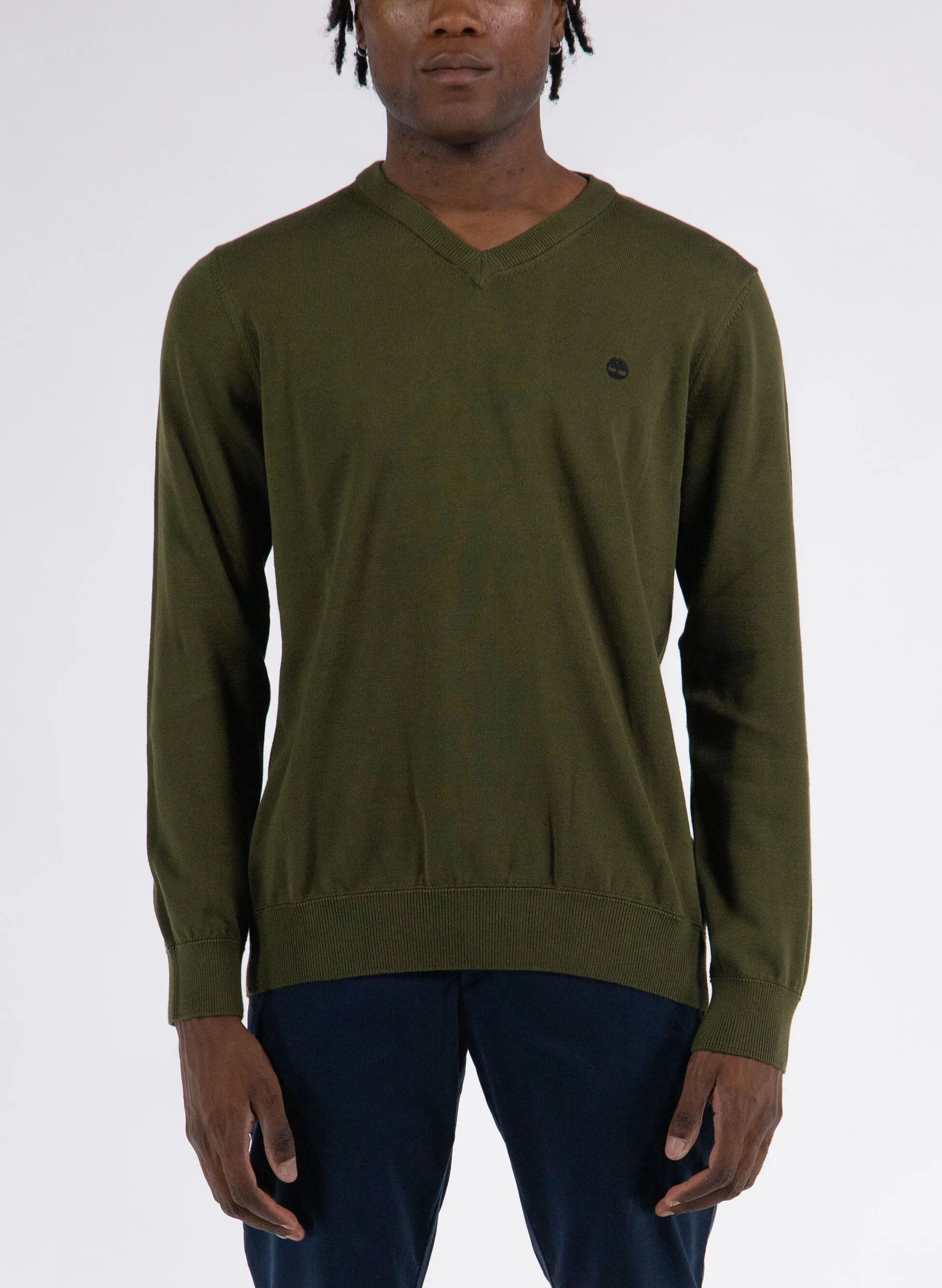 maglione collo a v