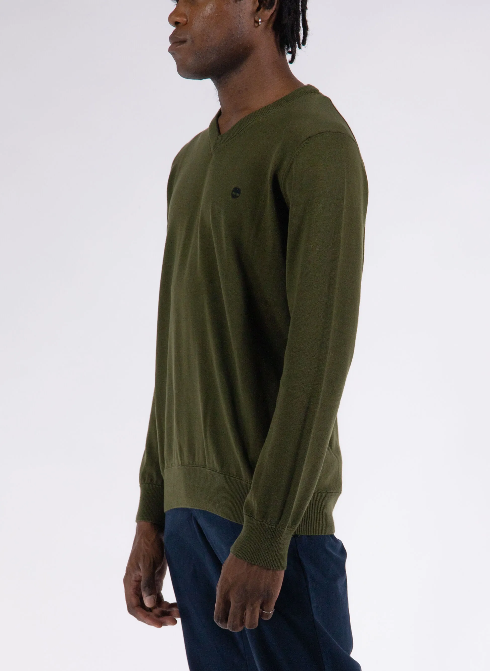 maglione collo a v