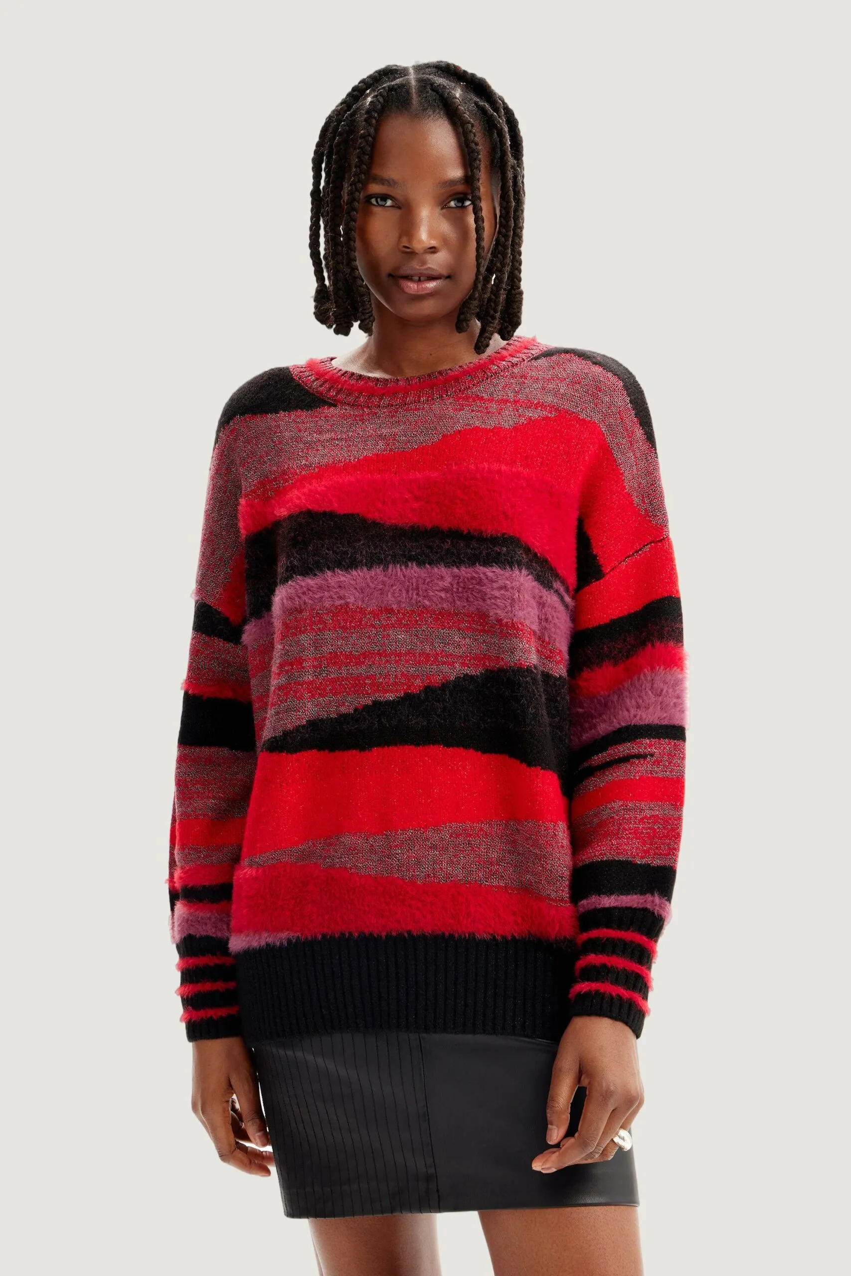 Maglione Desigual dante Rosso