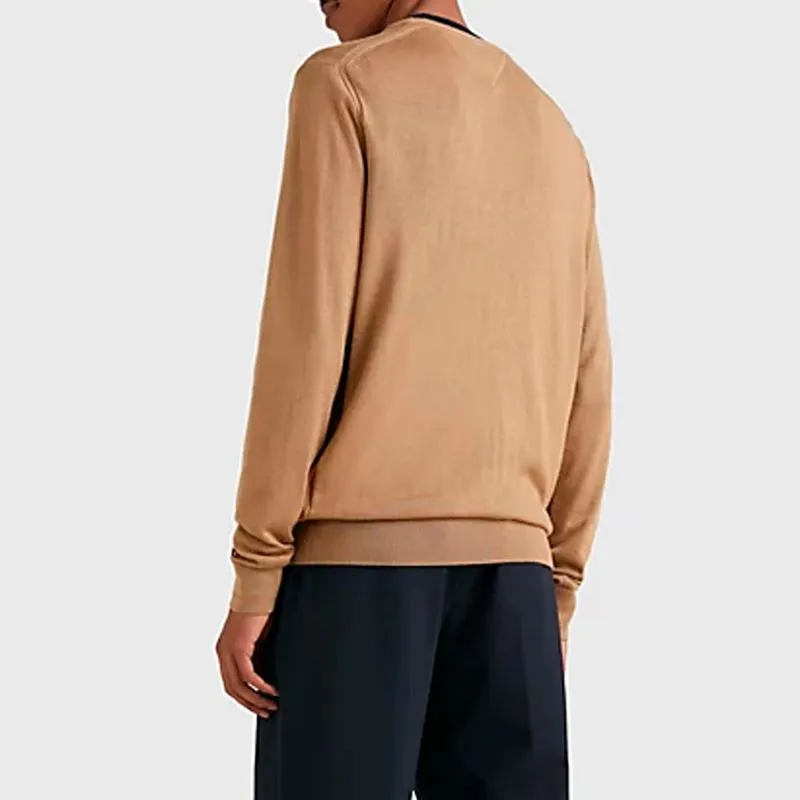 Maglione estivo in lana e seta 