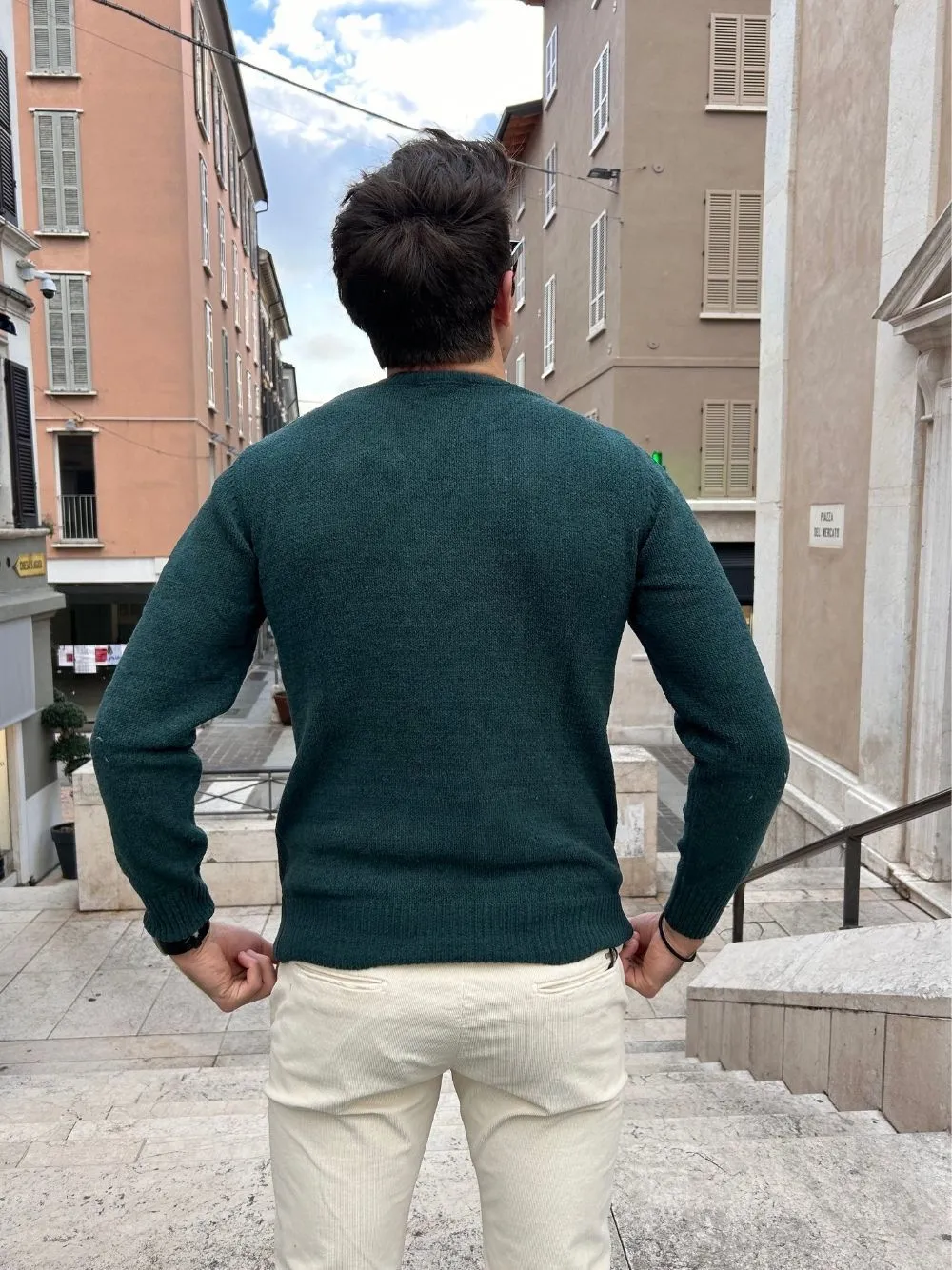 Maglione girocollo ciniglia gl