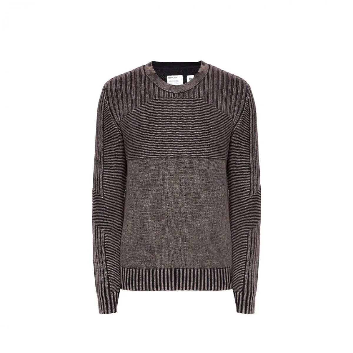 Maglione In Cotone Crinckle