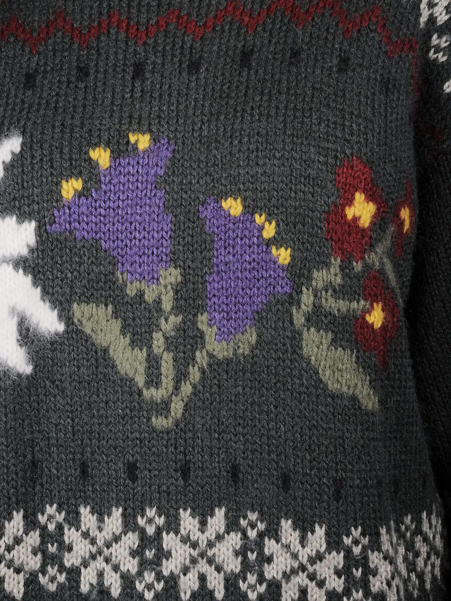Maglione over a fiori