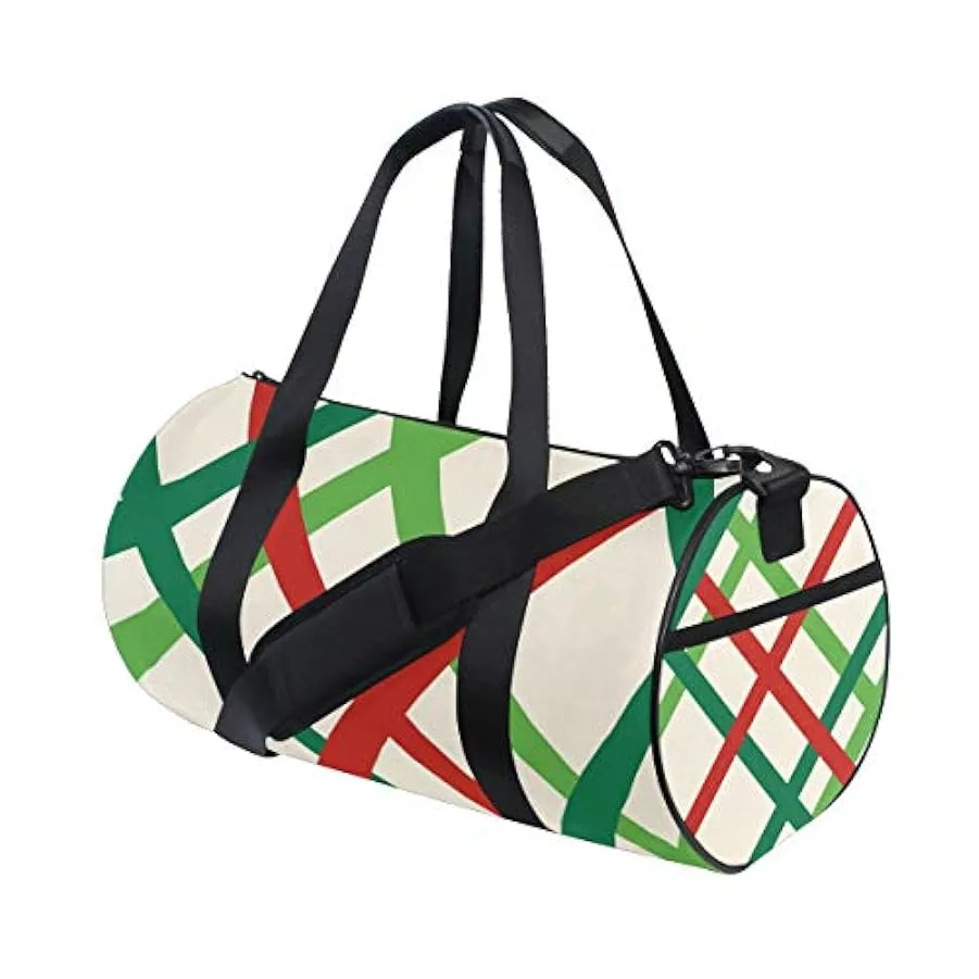 MALPLENA Natale Vibe Nastri Tamburo palestra borsone donna borsa da viaggio 149139640