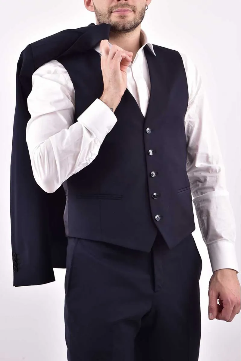 MANUEL RITZ ABITO CON GILET CASUAL