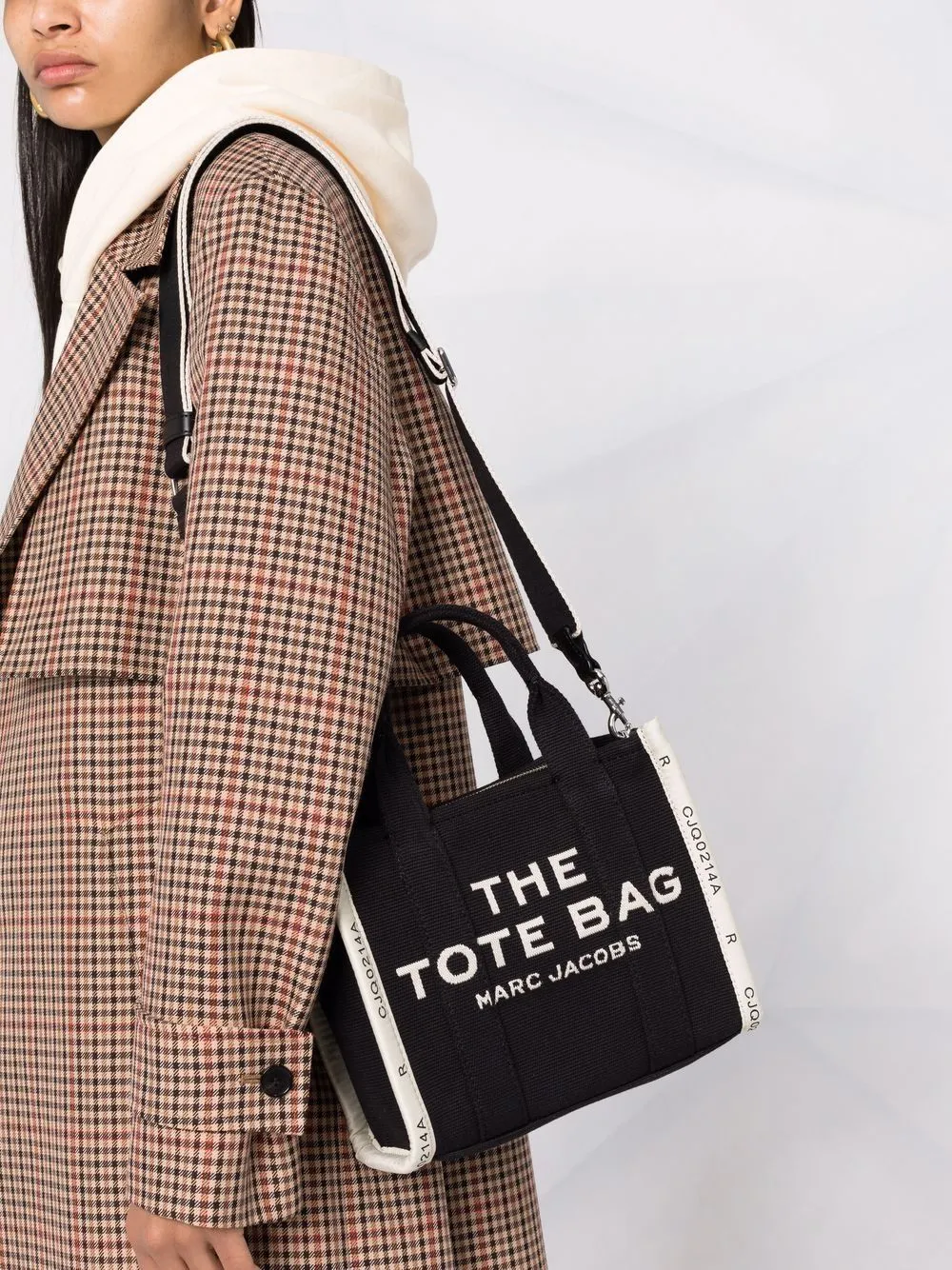 MARC JACOBS JACQUARD MINI TOTE BAG