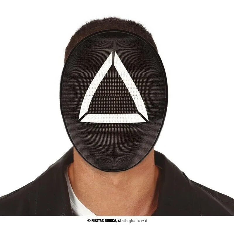 MASCHERA NERA FORATA