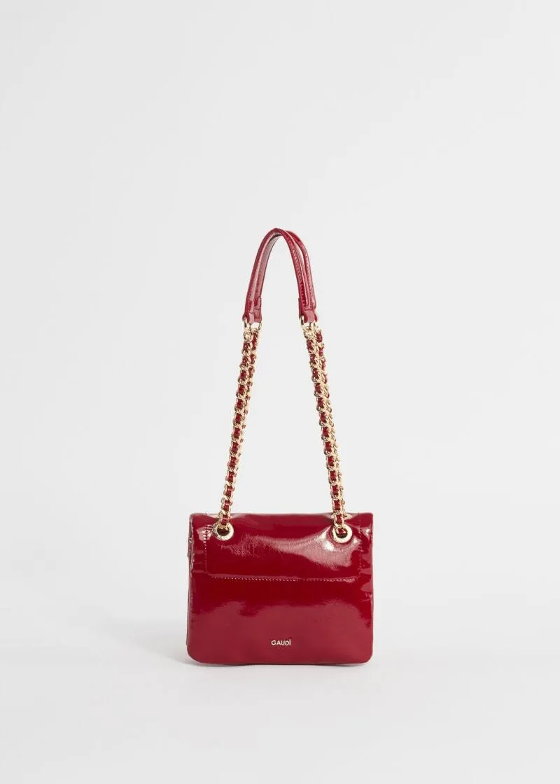 Mini bag in vernice