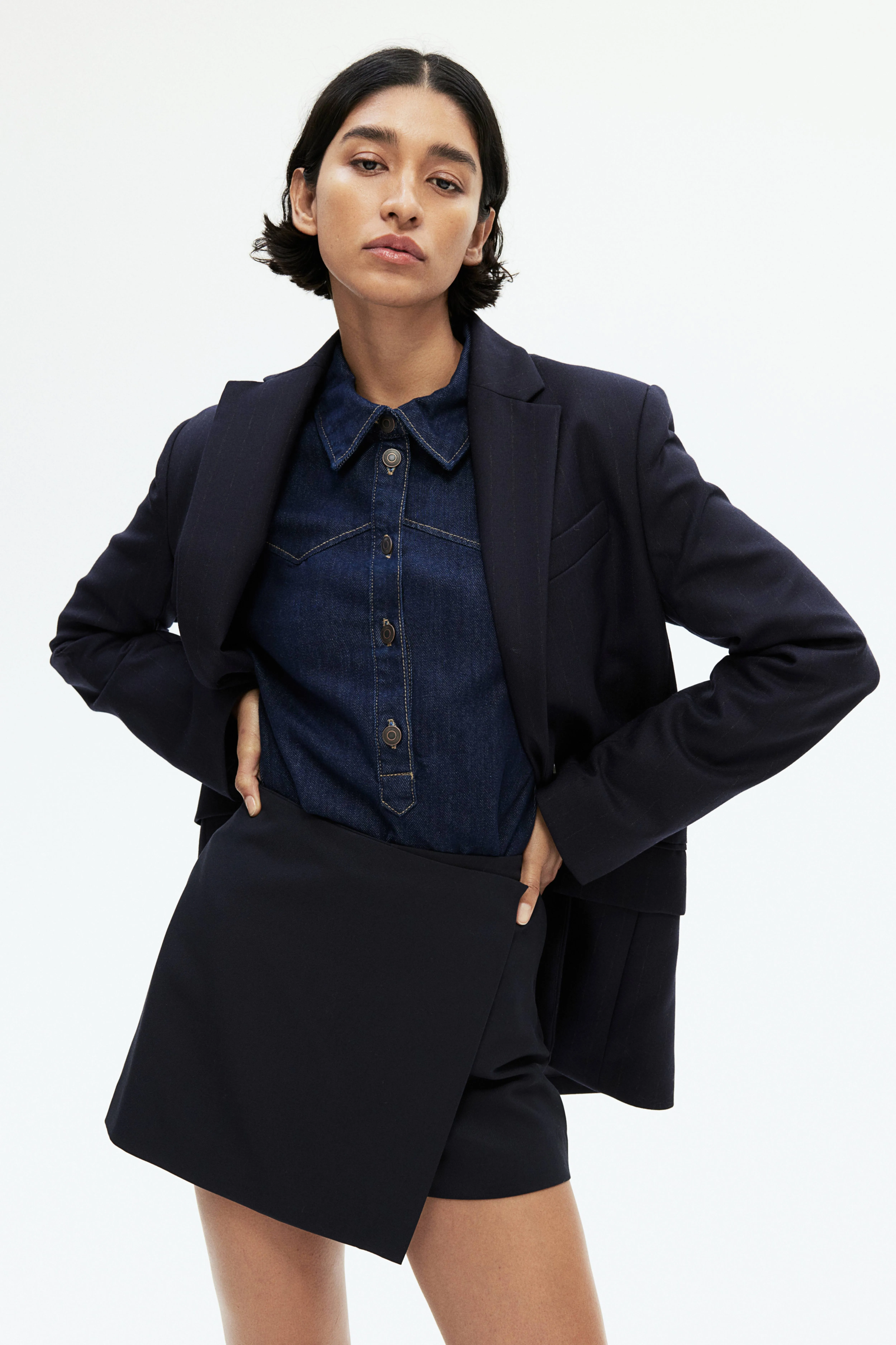 Mini gonna-pantalone