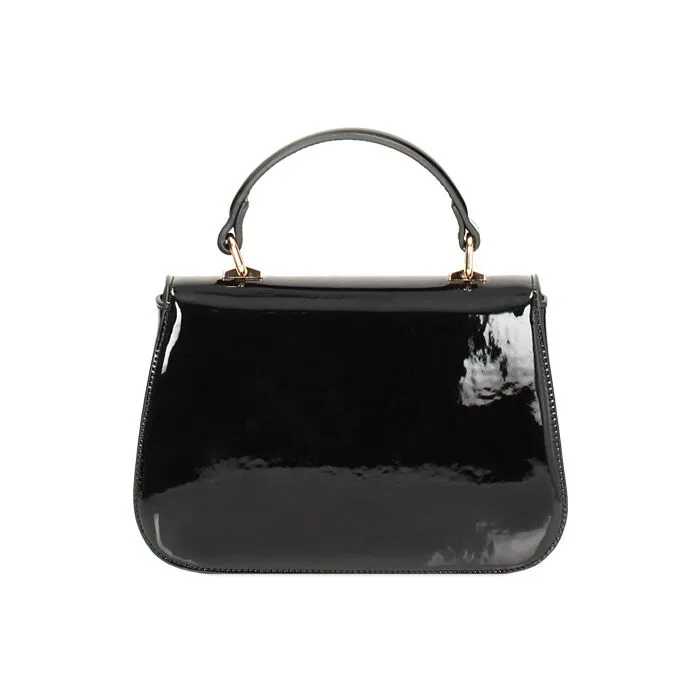 Minibag nera in vernice