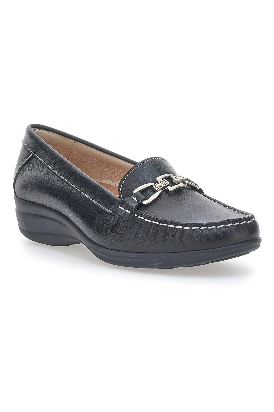 Mocassini Mocassino Italiano 8135 Neri