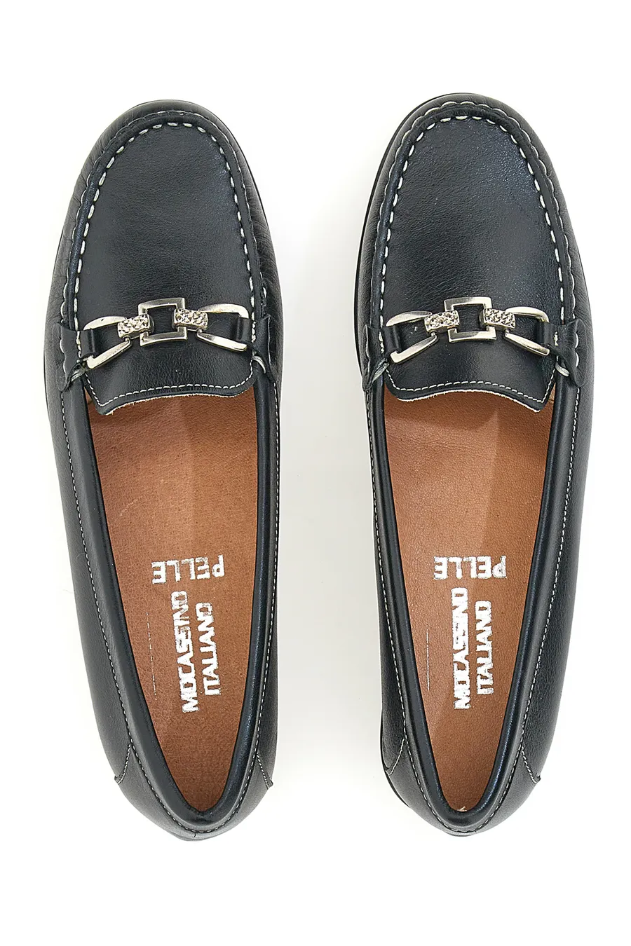 Mocassini Mocassino Italiano 8135 Neri