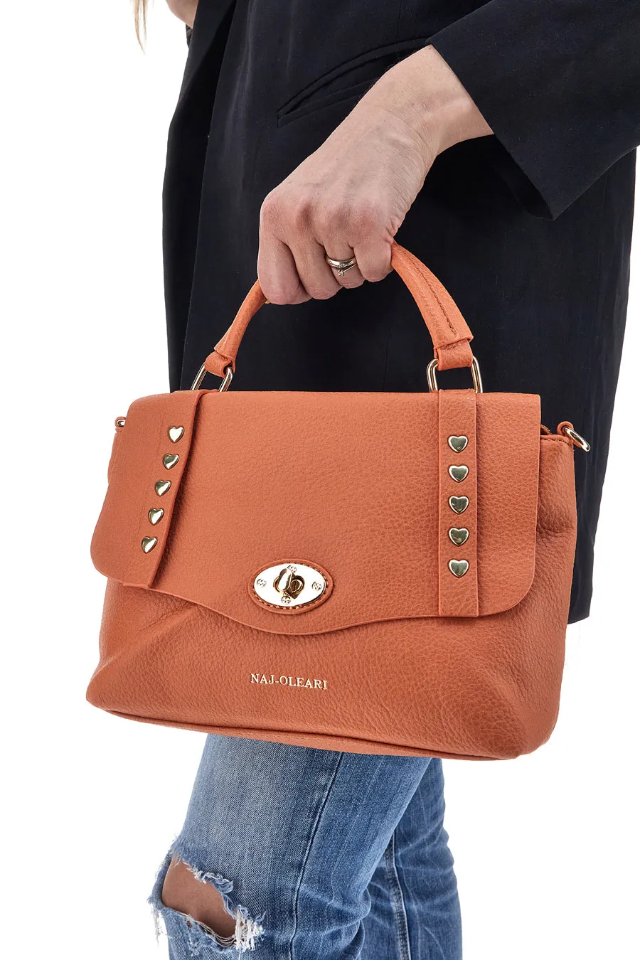   NAJ OLEARI Mini Bag Arancione con Tracolla Naj-Olerai 61962