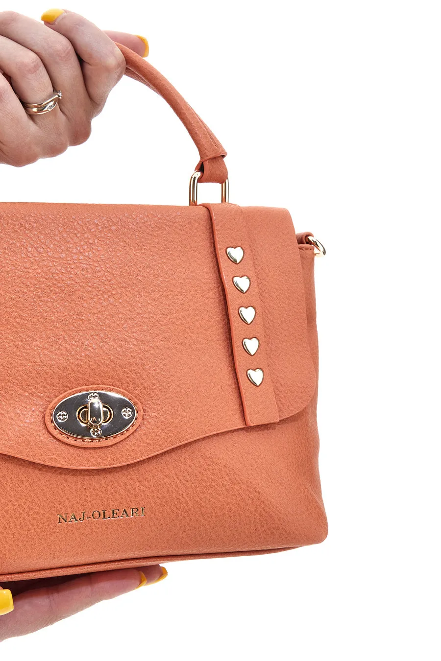   NAJ OLEARI Mini Bag Arancione con Tracolla Naj-Olerai 61962