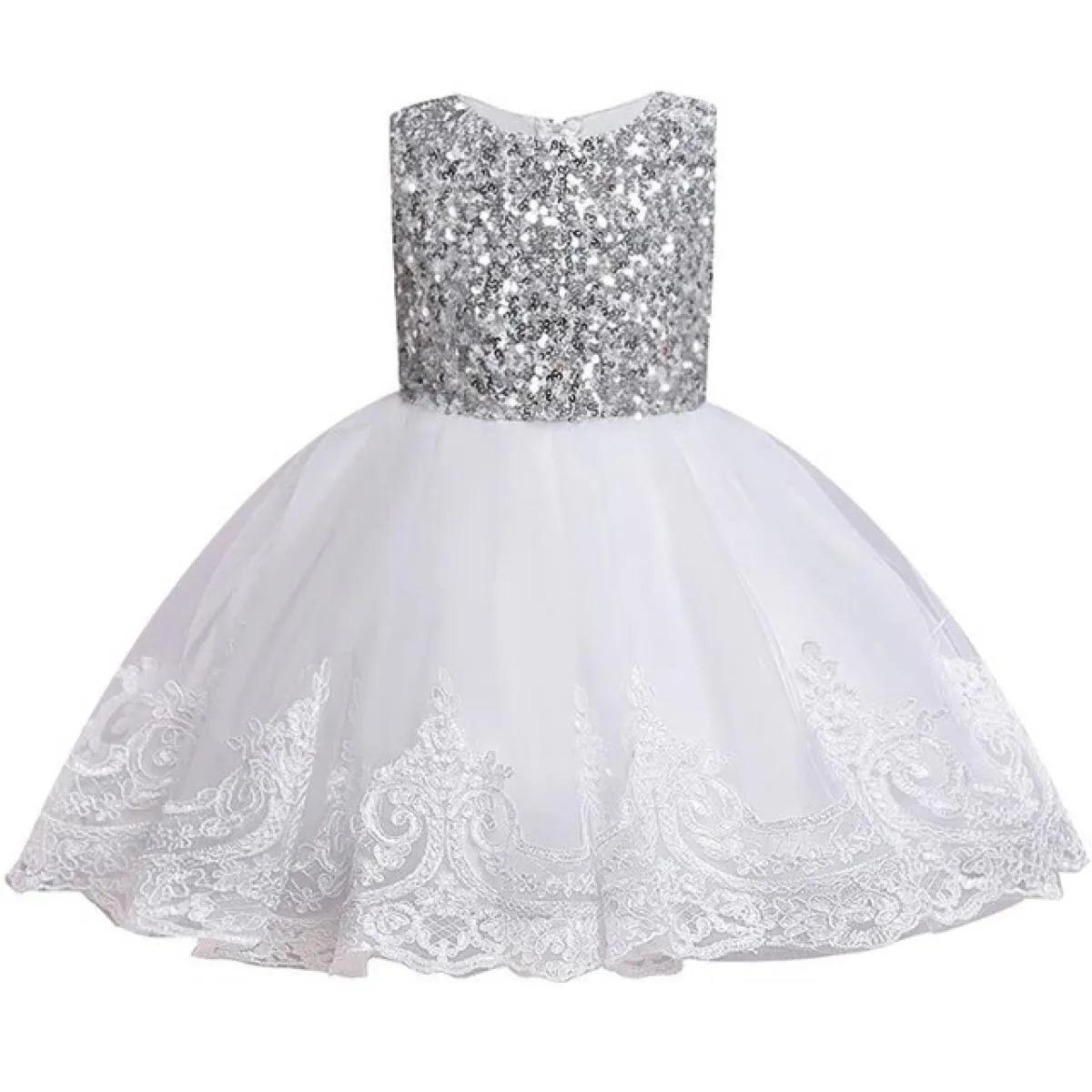 Natale Ragazze Abbigliamento per bambini Festa per bambini per ragazza Matrimonio Abiti da compleanno per ragazza Elegante festa