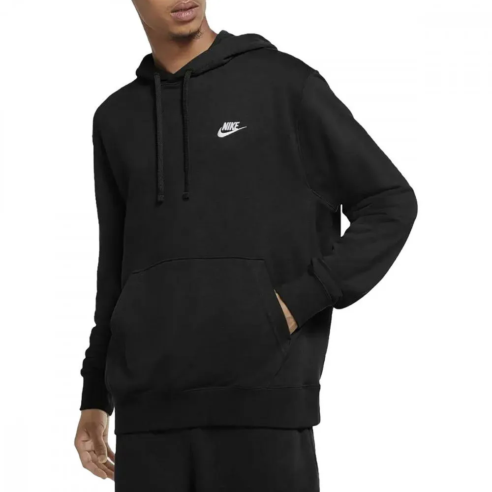 NIKE FELPA CON CAPPUCCIO CLUB MINI LOGO