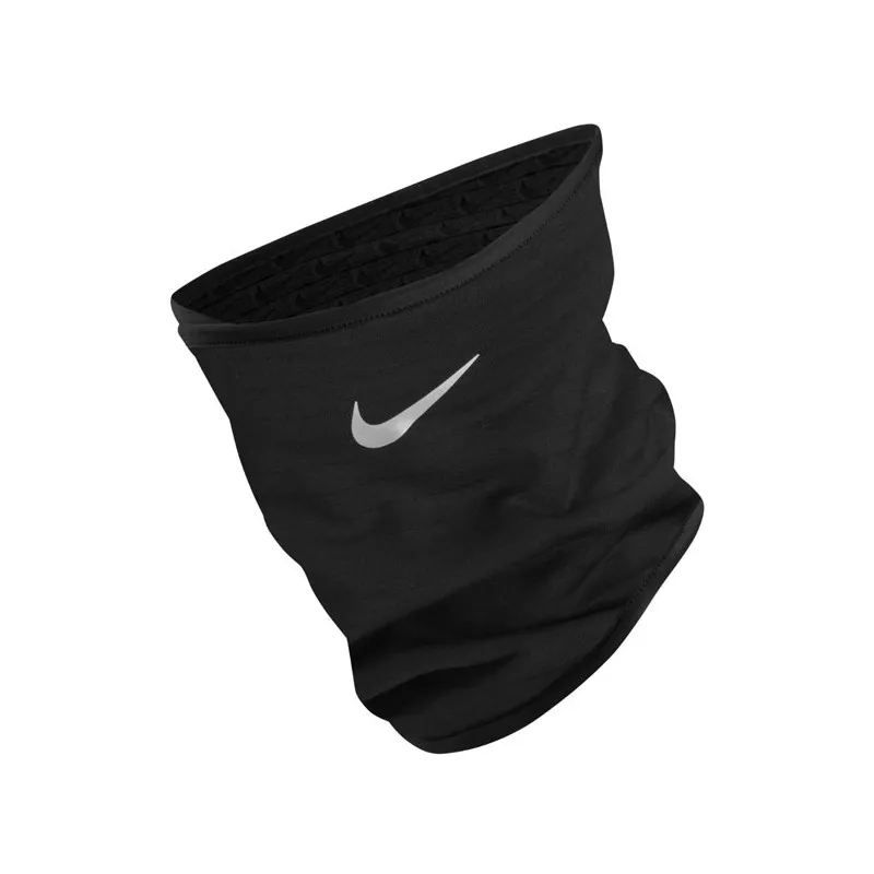 NIKE THERMA FIT NECK WARMER SCALDACOLLO TERMICO RUNNING - NERO