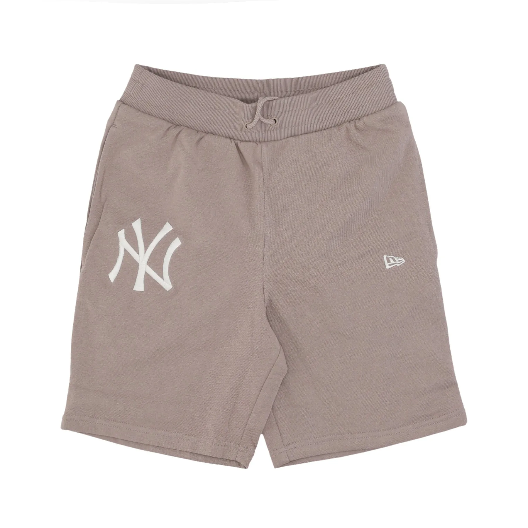 Pantalone Corto Tuta Uomo Mlb League Essentials Shorts Neyyan Air Grey/off White