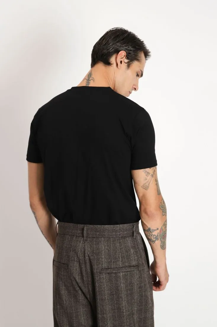 Pantaloni baggy con tasche e dettaglio zip