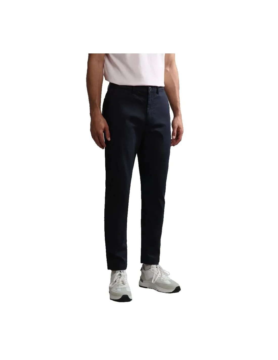 Pantaloni Chino Napapijri Puyo Blu Scuro