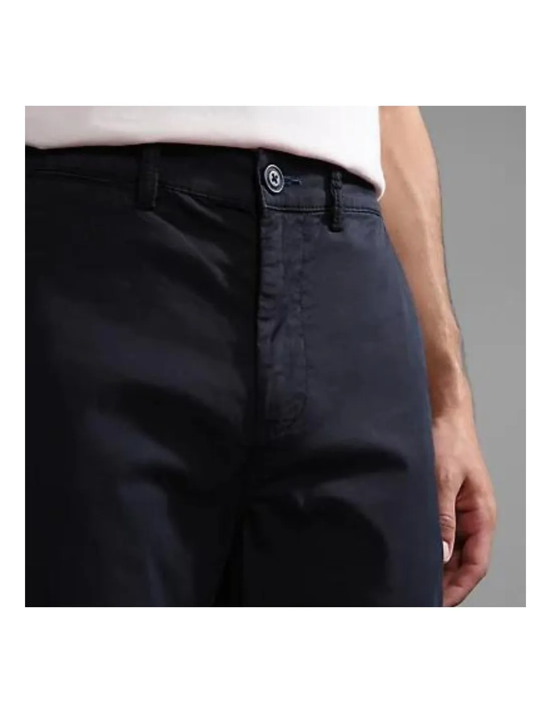 Pantaloni Chino Napapijri Puyo Blu Scuro