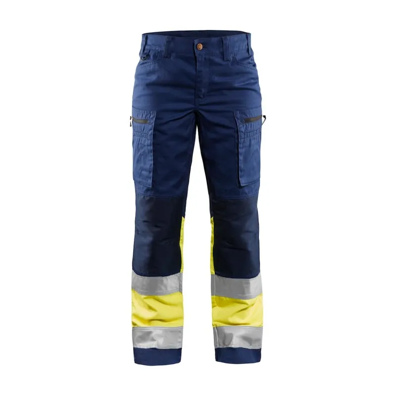 Pantaloni da lavoro multitasche alta visibilità High Vis Stretch Donna 716118119955C50